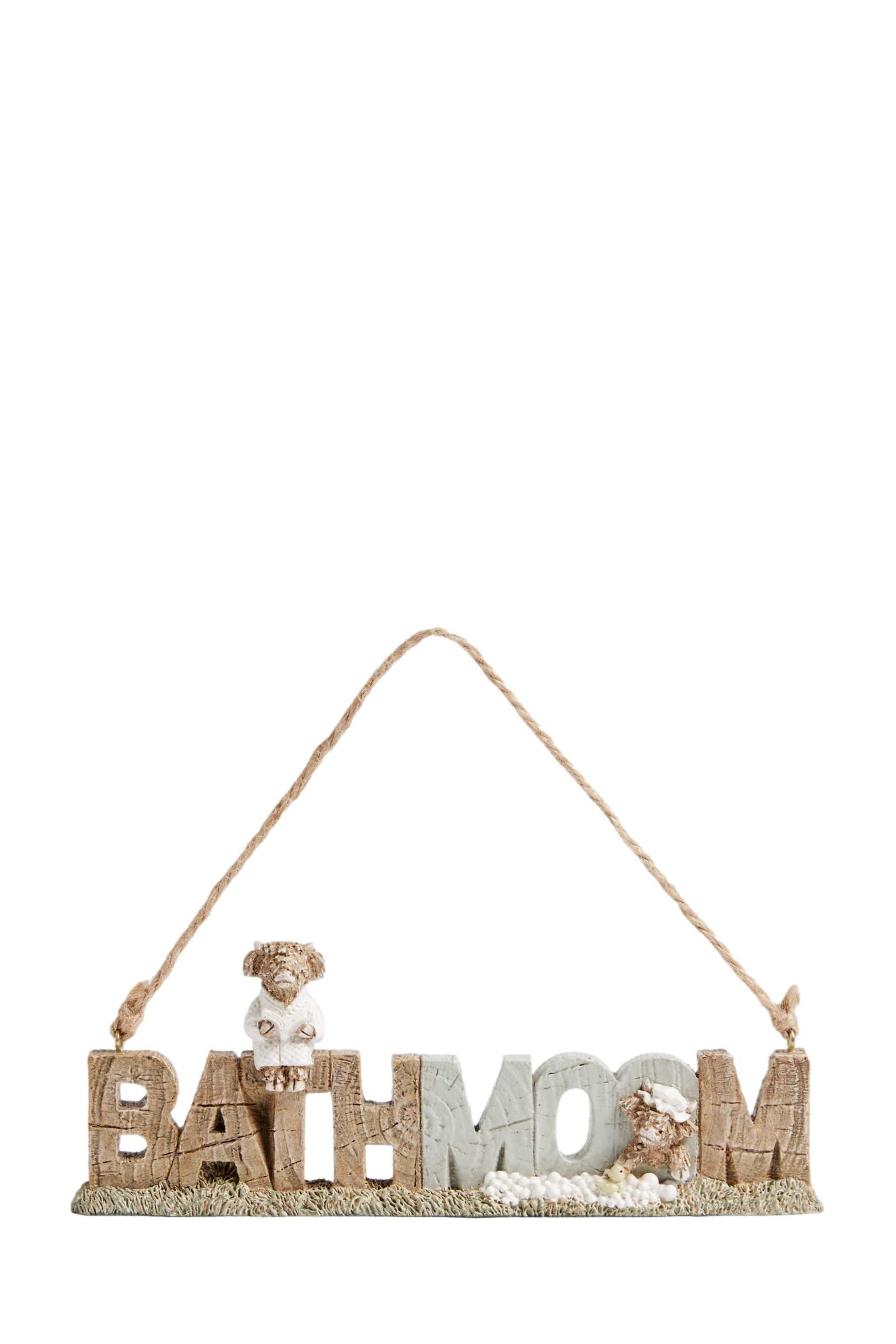 Next Dekohänger Badezimmer-Schild, Hamish (1 St)