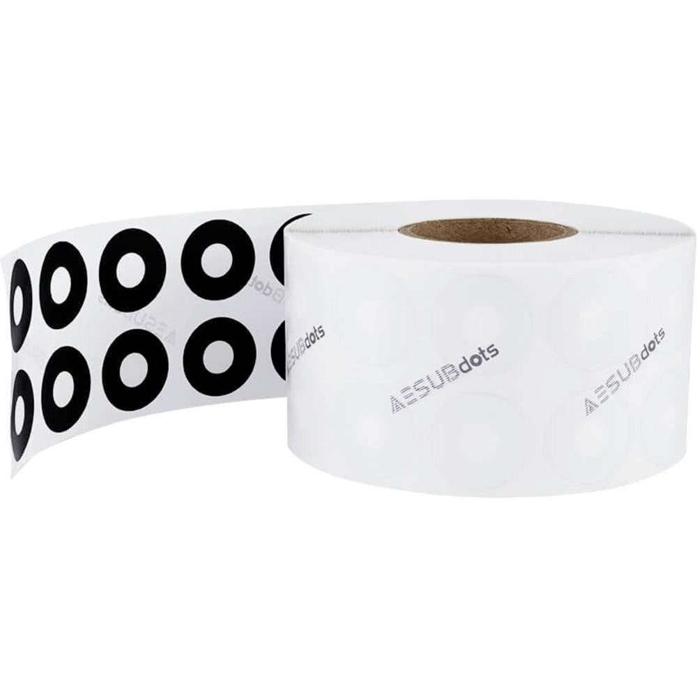 AESUB 3D-Drucker dots retro permanent 3 mm - Referenzpunkte für optische AESD103