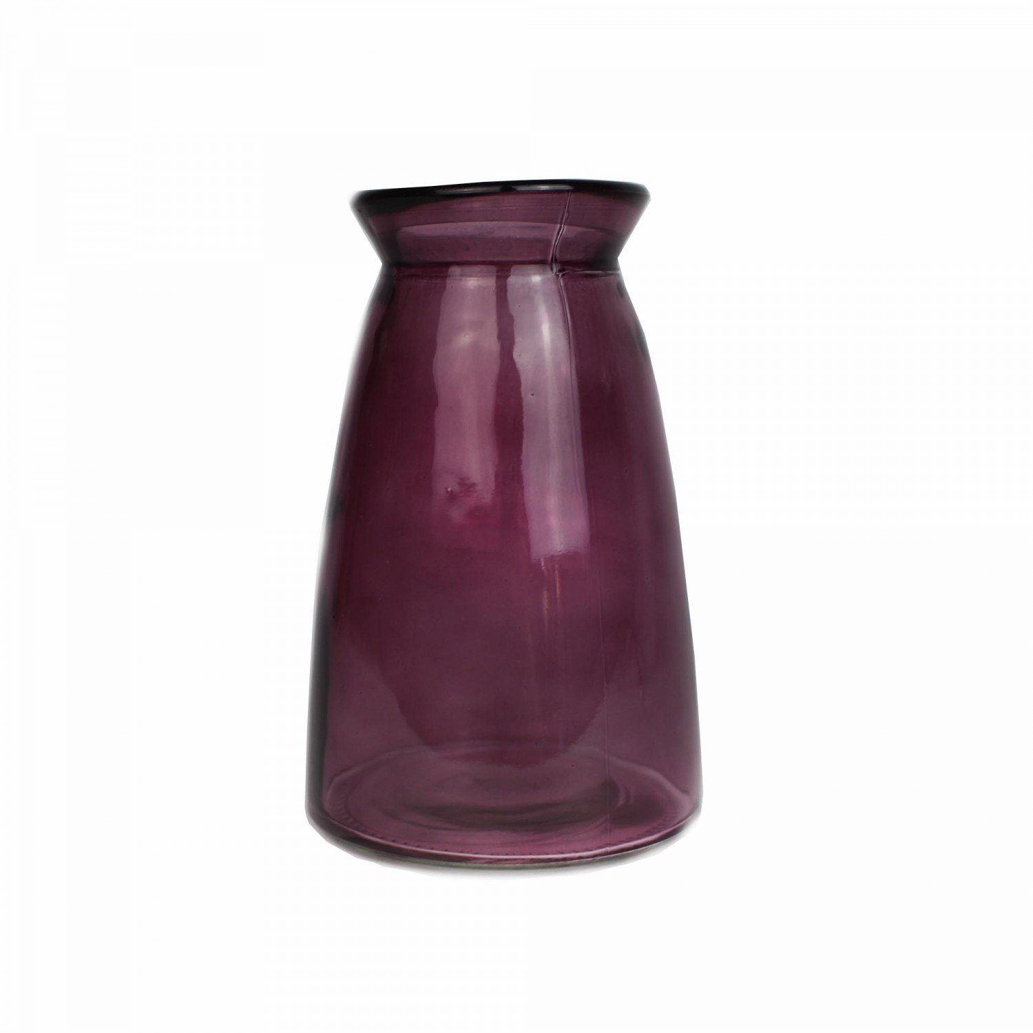 mitienda Dekovase Vase aus Recyclingglas Edwin lila. € 12,50