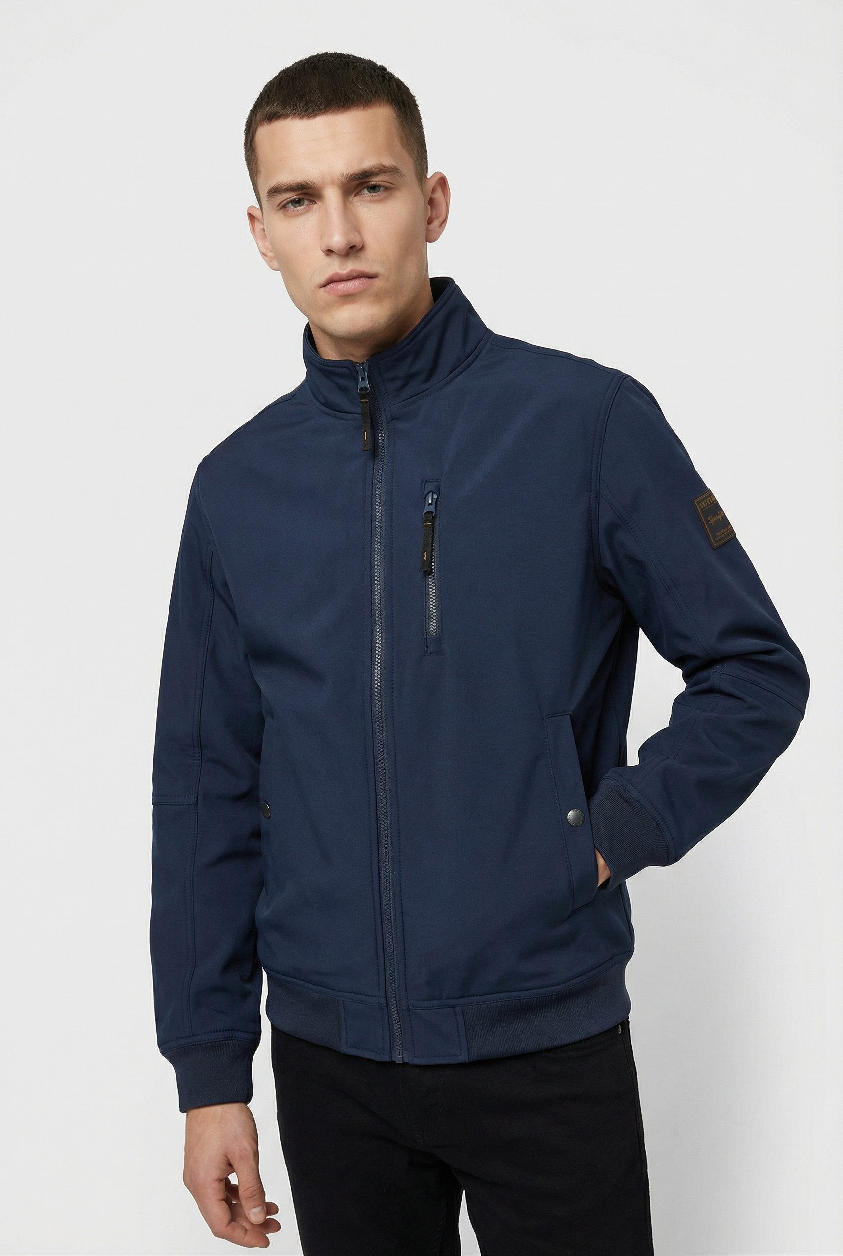Jack & Jones PlusSize Softshelljacke JJEPARKER SOFTSHELL COLLAR BOMBER SN P günstig online kaufen