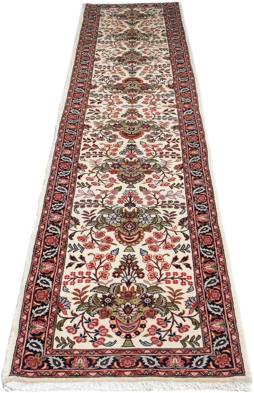 Hochflor-Läufer Bidjar Medaillon 288 x 86 cm, morgenland, rechteckig, Höhe: 15 mm, Unikat mit Zertifikat