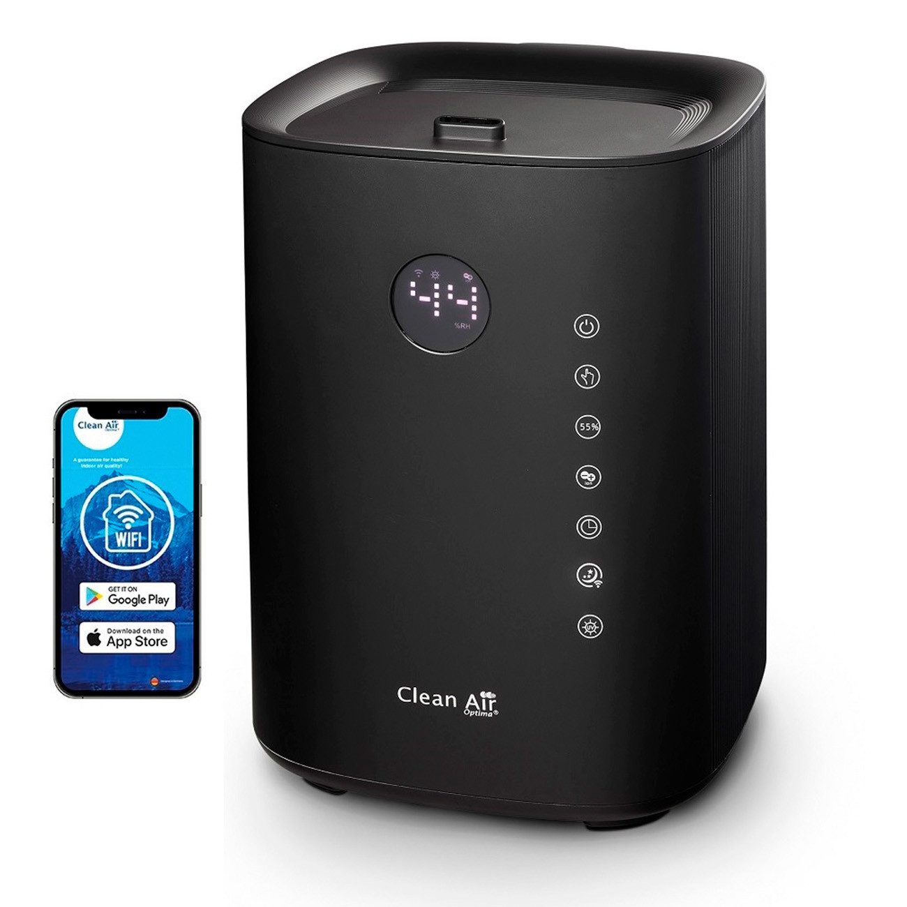 Clean Air Optima Luftbefeuchter CA-604B Smart Top Filling, 3,8 l Wassertank günstig online kaufen