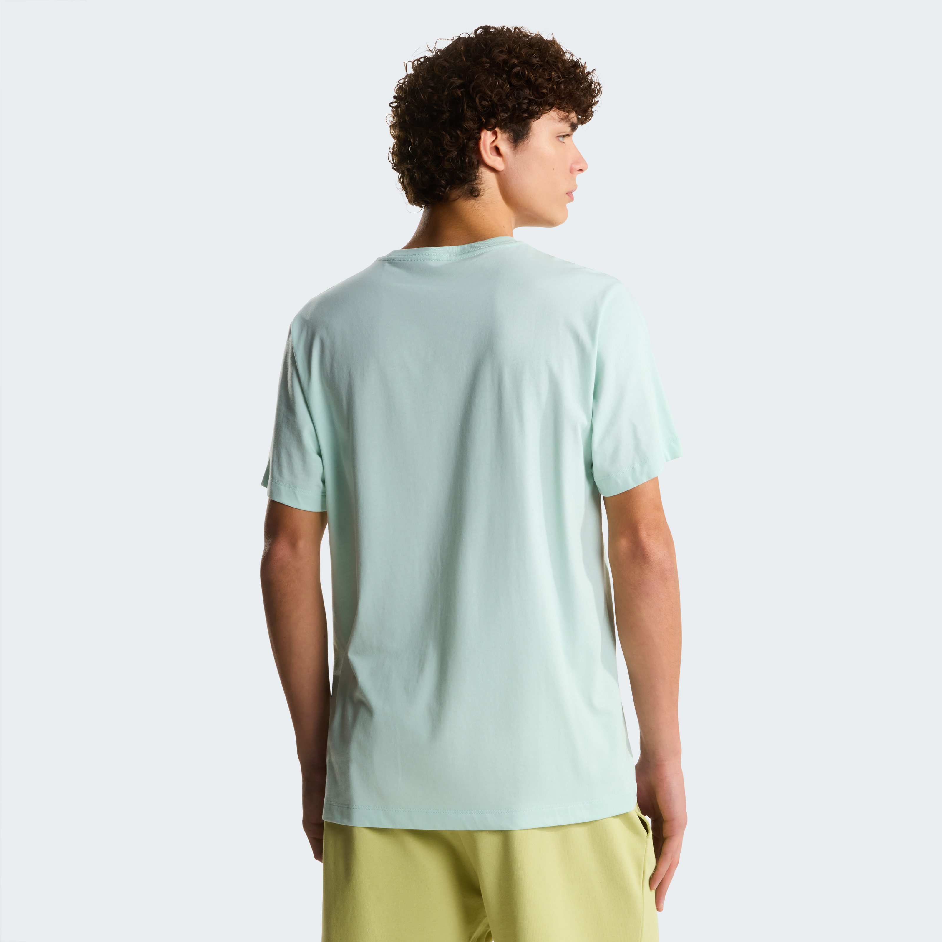 The North Face T-Shirt M EVOLUTION SIMPLE DOME REGULAR SHORT SL normale Passform, Kurzarm, für den Alltag, aus Poly-Baumwolle