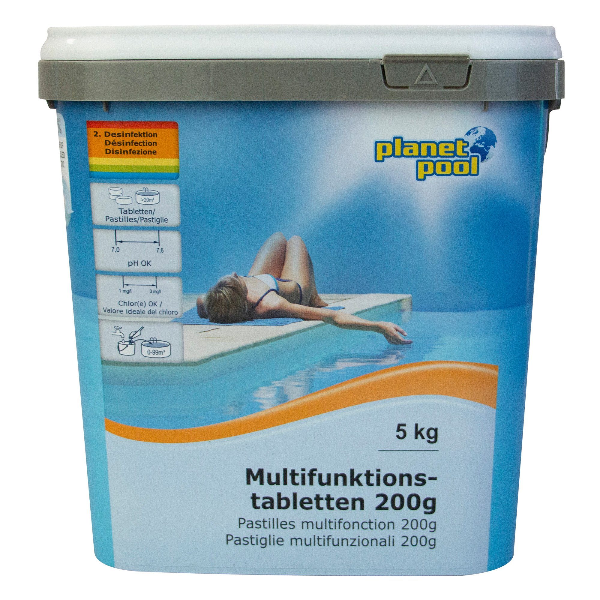 Poolpflege Planet Pool - Langzeit-Multifunktions-Tabletten 20
