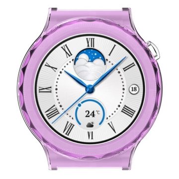 König Design Smartwatch-Hülle Huawei Watch GT 3 Pro 46mm, Schutz Tasche Hülle für Huawei Watch GT 3 Pro 46mm Case Cover Bumper Etui Tasche