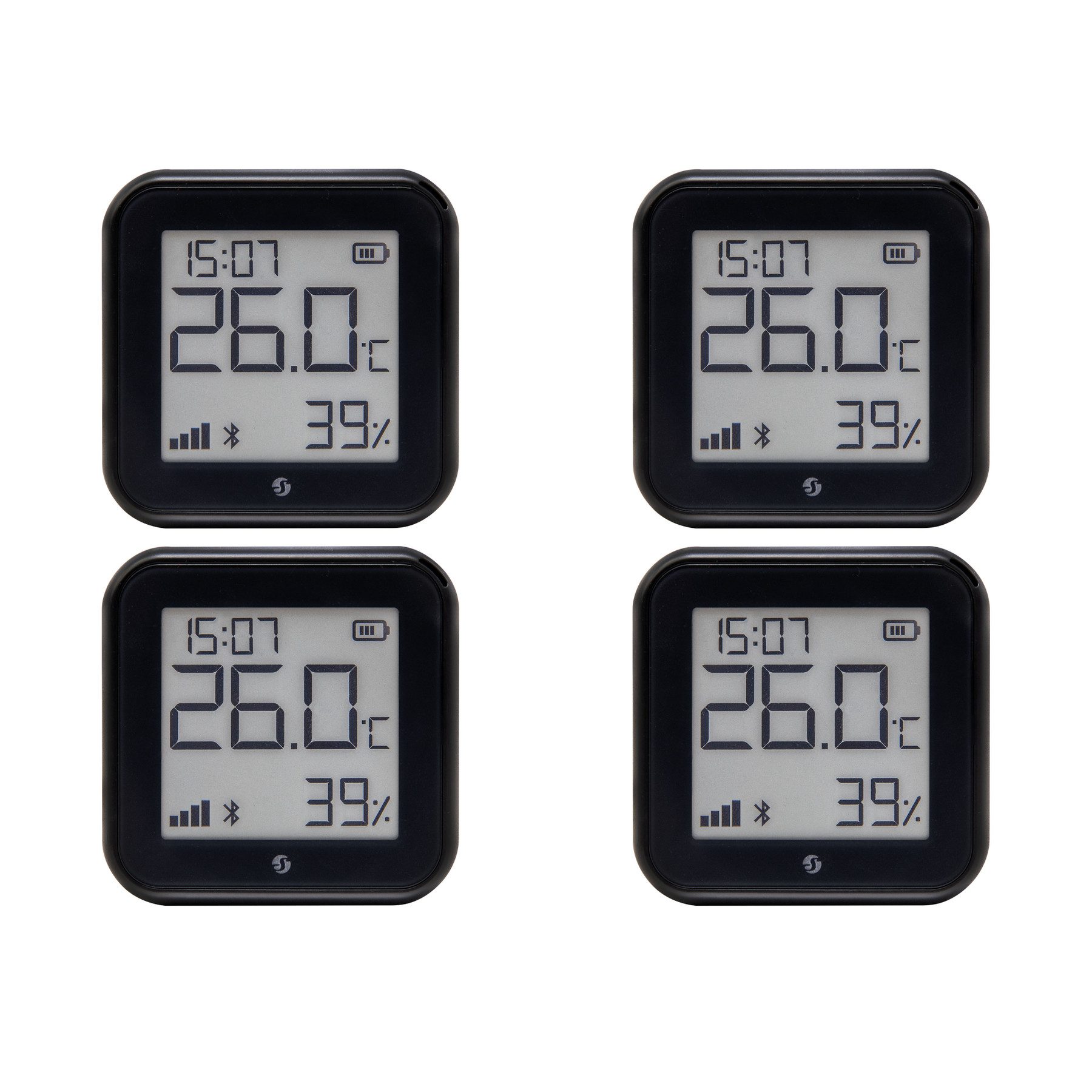 Shelly SHELLY WLAN-Temperatur- u. Feuchtigkeitssensor Plus H&T Gen. 3, BT Innenwetterstation