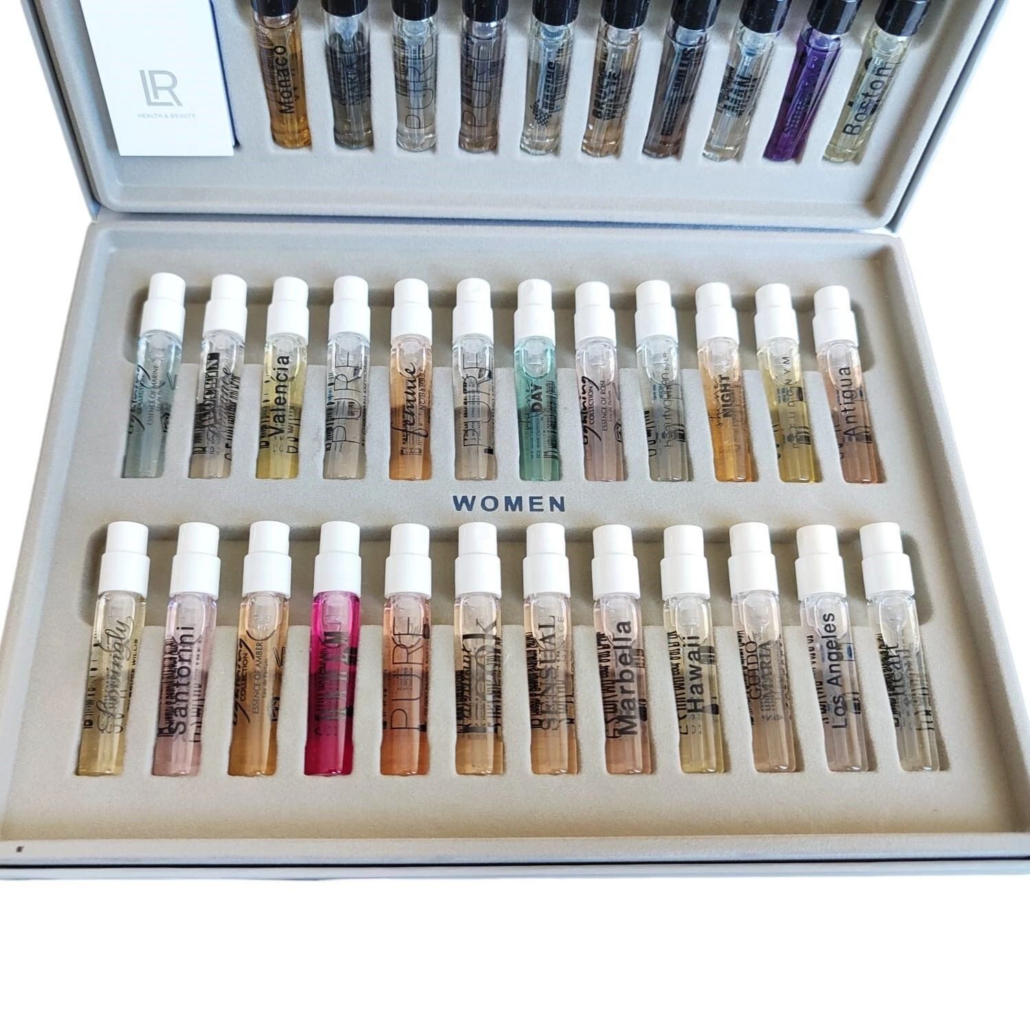 LR Duft-Set, Glasflakon