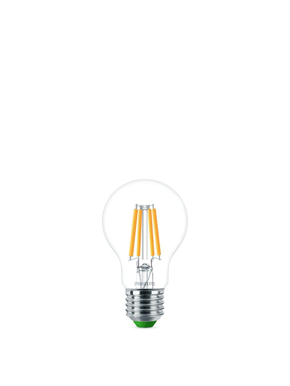 Philips LED-Leuchtmittel Philips LED-Leuchtmittel A60 E27 4W klar 2e Pack, Nicht dimmbar