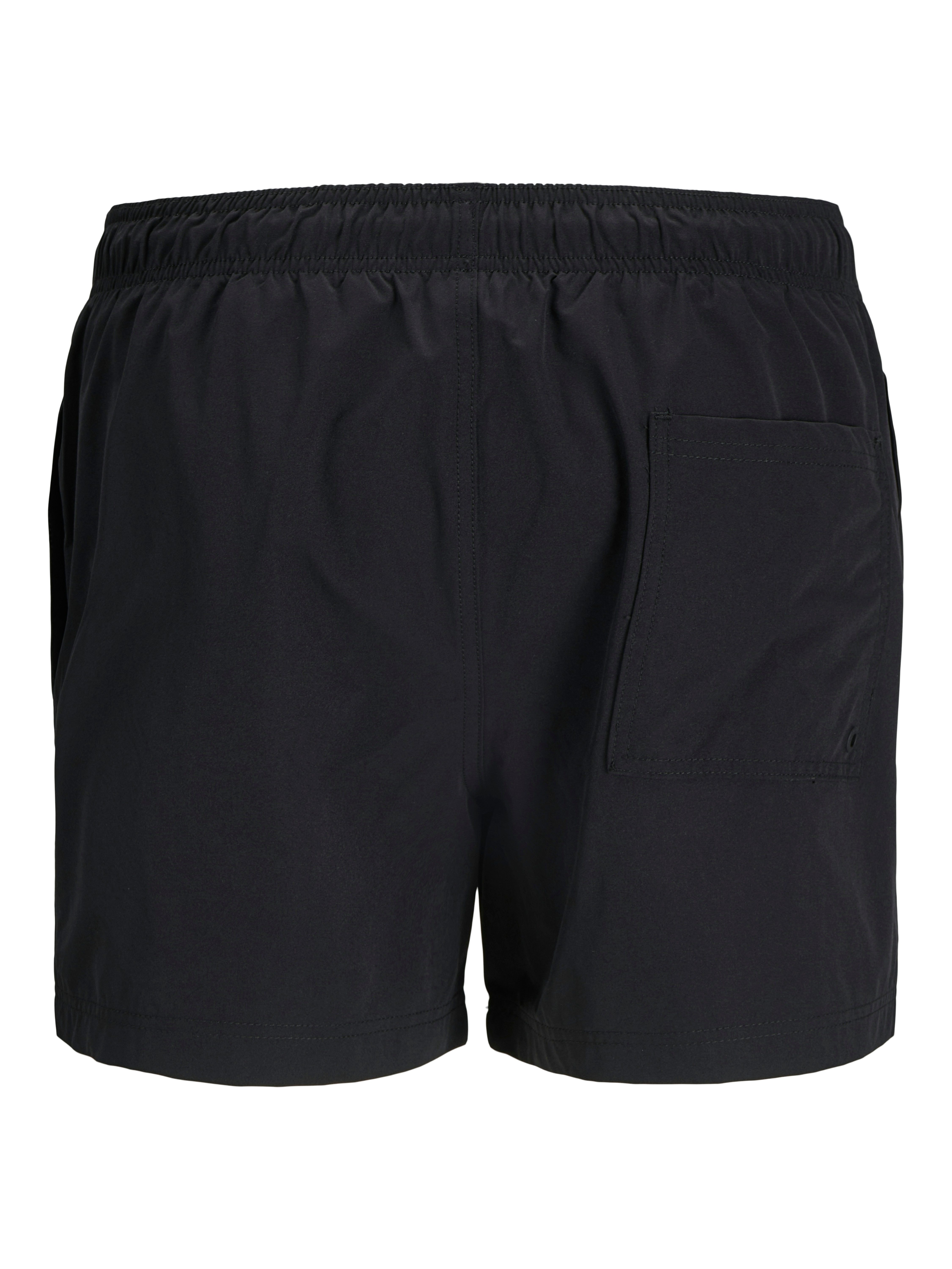 Jack & Jones Badeshorts JPSTMAUI Badeshort mit elastischem Bund und normalem Schnitt unifarben, modisch, slim fit, Polyester