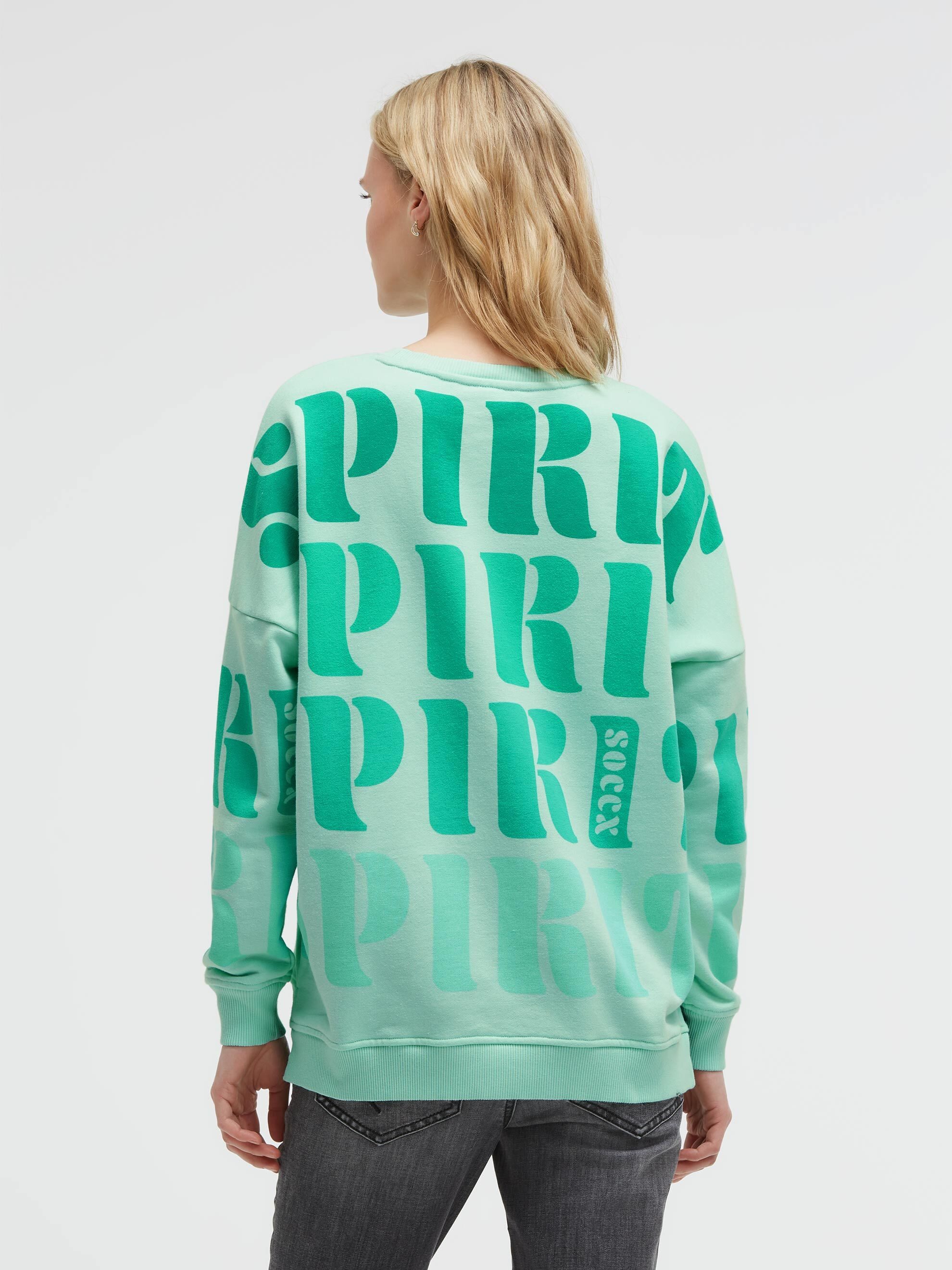 SOCCX Sweater mit Pailletten-Schriftzug – Bild 5 von 5