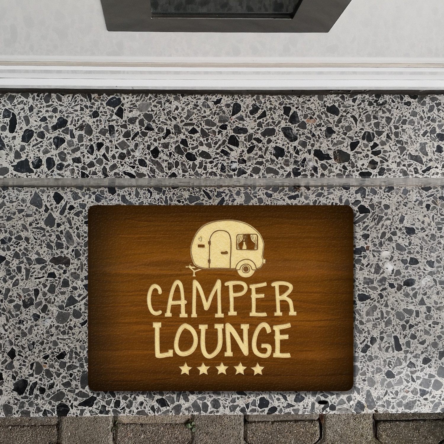 speecheese Fußmatte Camper Lounge Fußmatte randlos günstig online kaufen