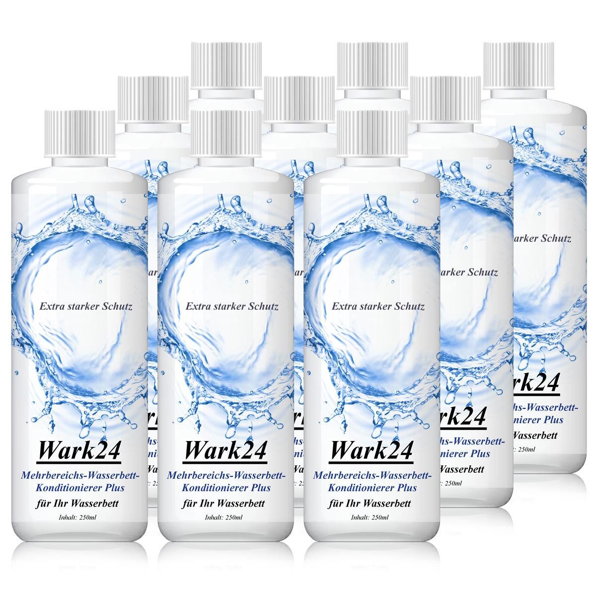 Wark24, Wasserbett Wark24 Wasserbett Konditionierer 250ml 20% Wirkstoffgehalt (9er Pack)