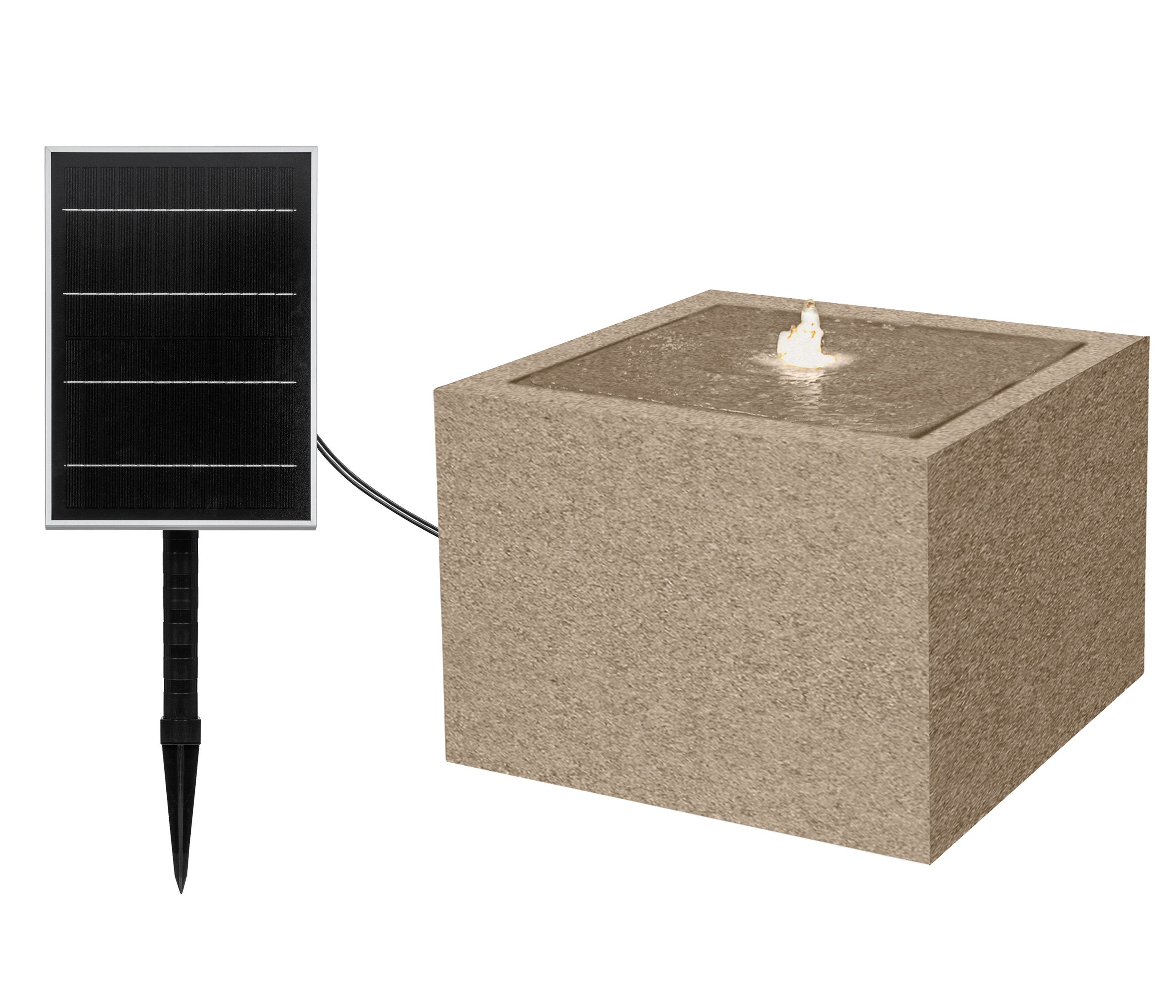Dehner Gartenbrunnen Biala, Brunnen Solar LED günstig online kaufen