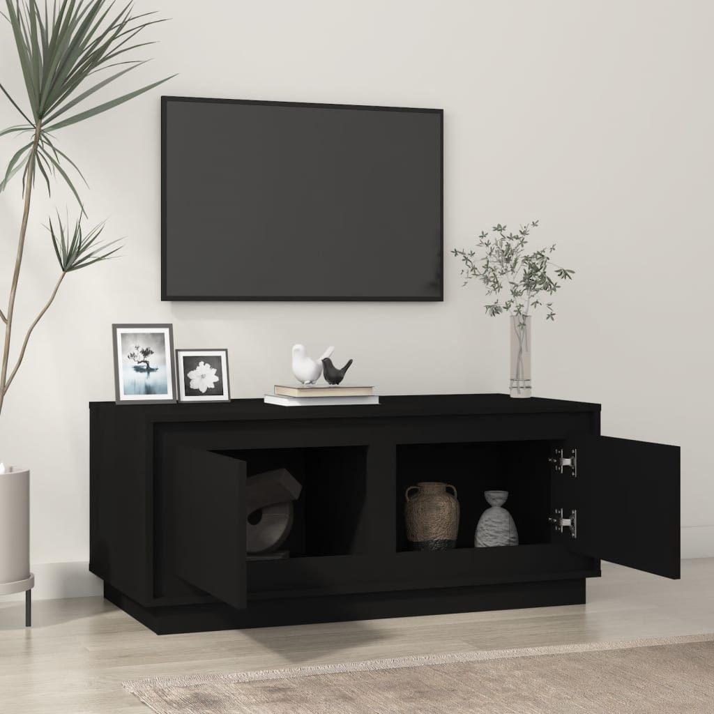 vidaXL Couchtisch Couchtisch Schwarz 102x50x44 cm günstig online kaufen