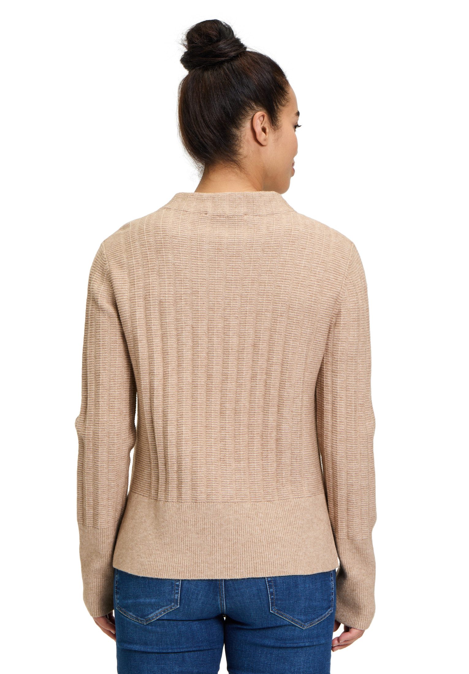 Betty&Co Strickpullover Strickpullover Kurz 1/1 Arm