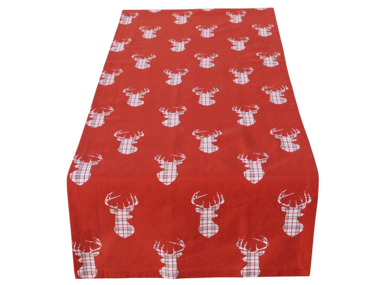 BOLTZE Tischläufer Kitzbühl Tischläufer rot 140x40cm (1 Stück)
