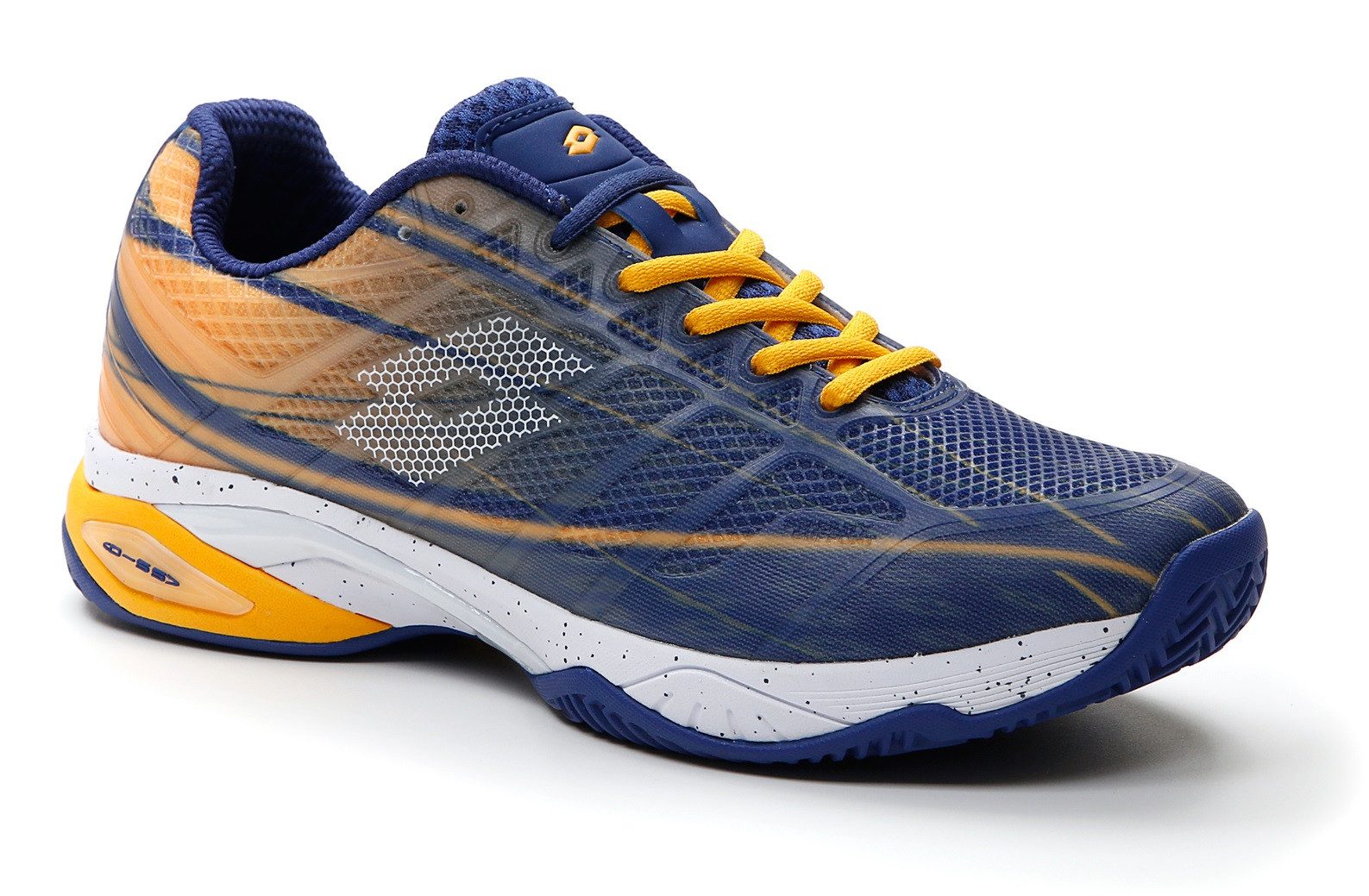 Lotto Mirage 300 Clay/Sandplatz blau/gelb Herren Tennisschuh