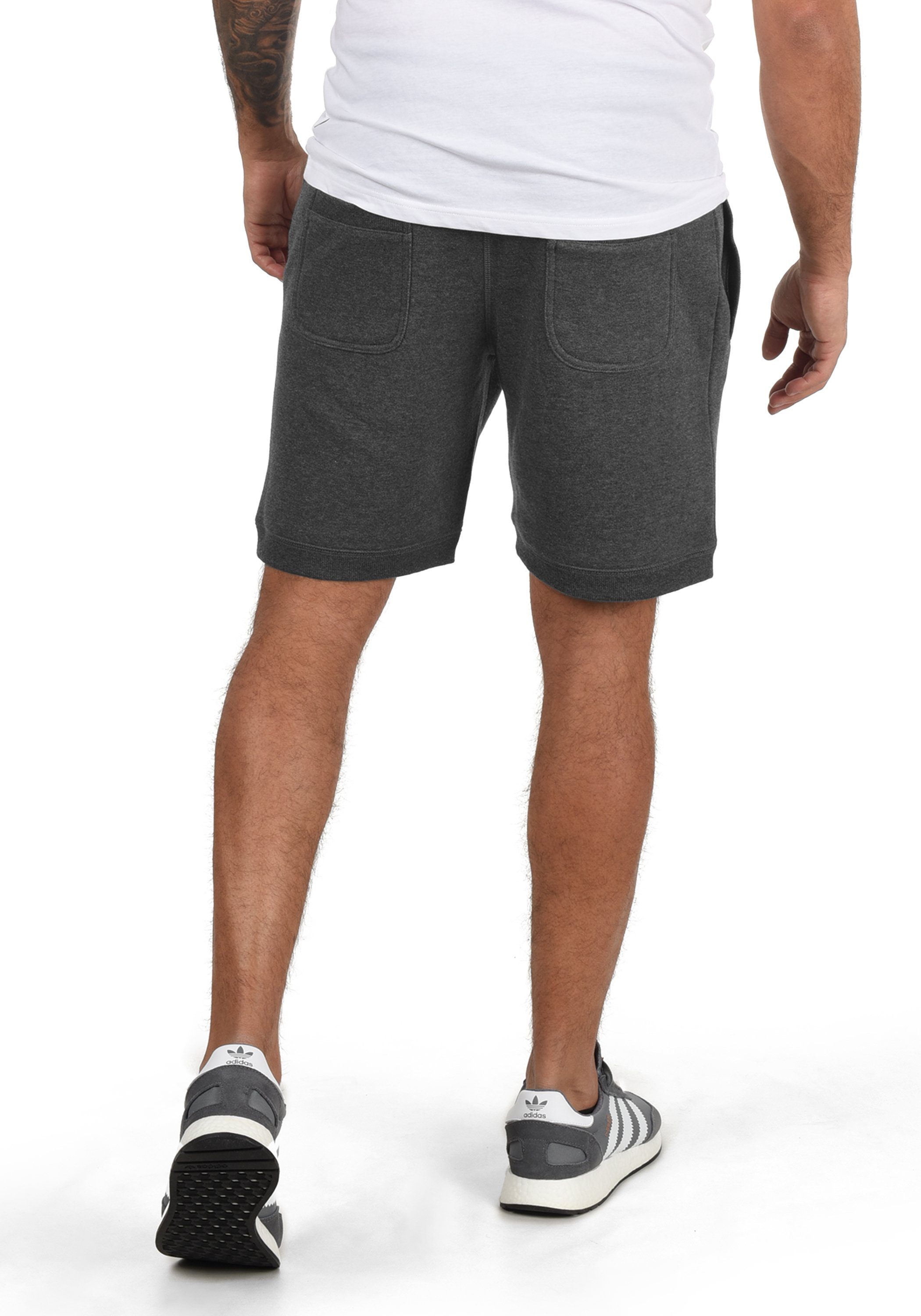 Kontrastkordeln Grey Hose !Solid Med kurze Sweatshorts mit (8254) SDBennShorts breiten
