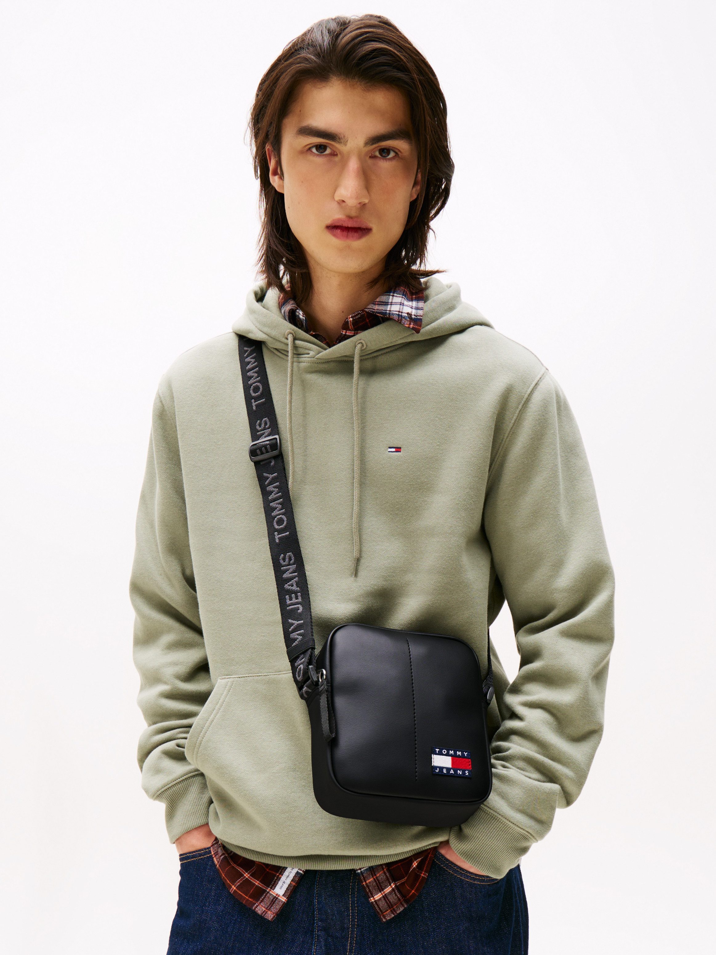 Tommy Jeans Umhängetasche TJM ESS DAILY PU REPORTER, Herren Freizeitasche, günstig online kaufen