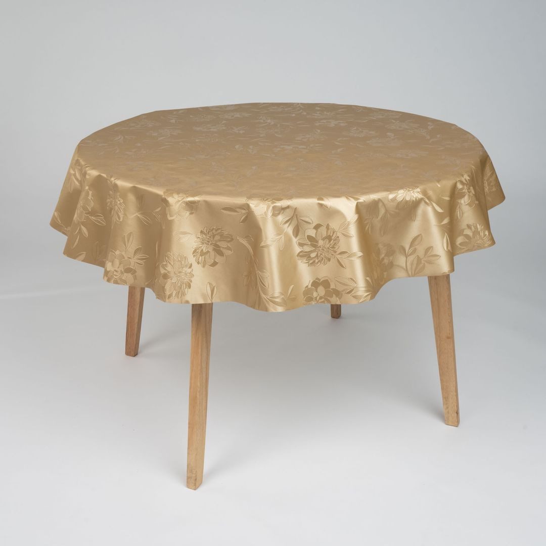 laro Tischdecke runde 140 cm Wachstuchtischdecke günstig online kaufen