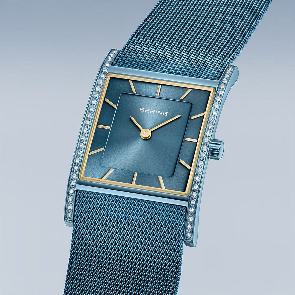 Bering Quarzuhr Bering Classic blau glänzend günstig online kaufen