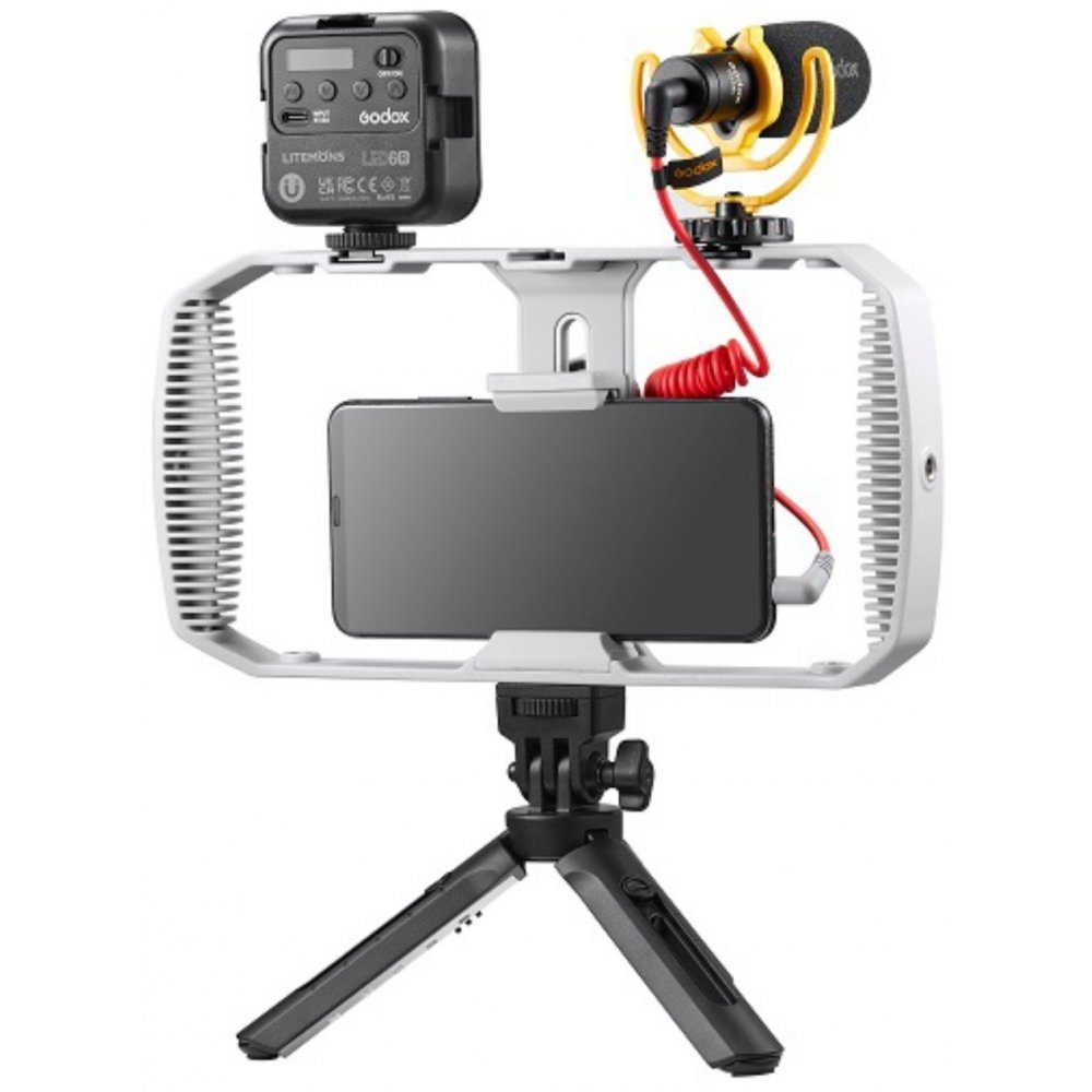 Godox VK1-AX Vlogging Kit - Video-Kit - schwarz/grau Ministativ