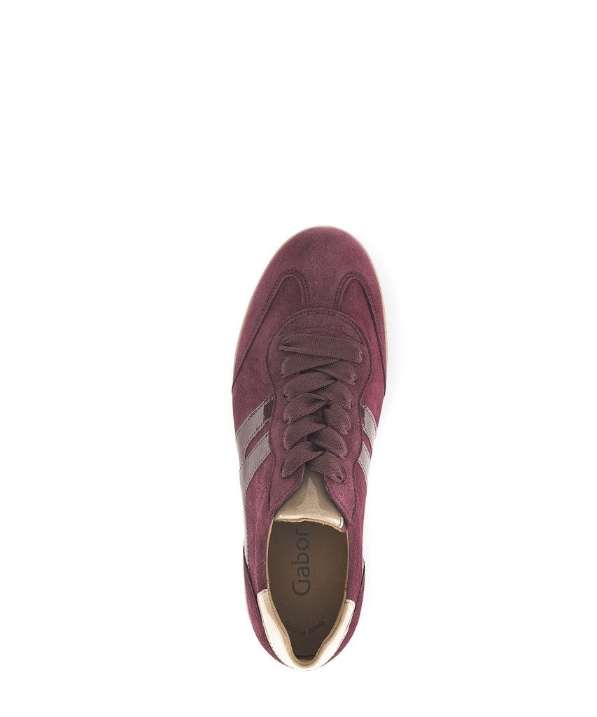 Gabor GABOR Sneaker Rot Schnürschuh günstig online kaufen