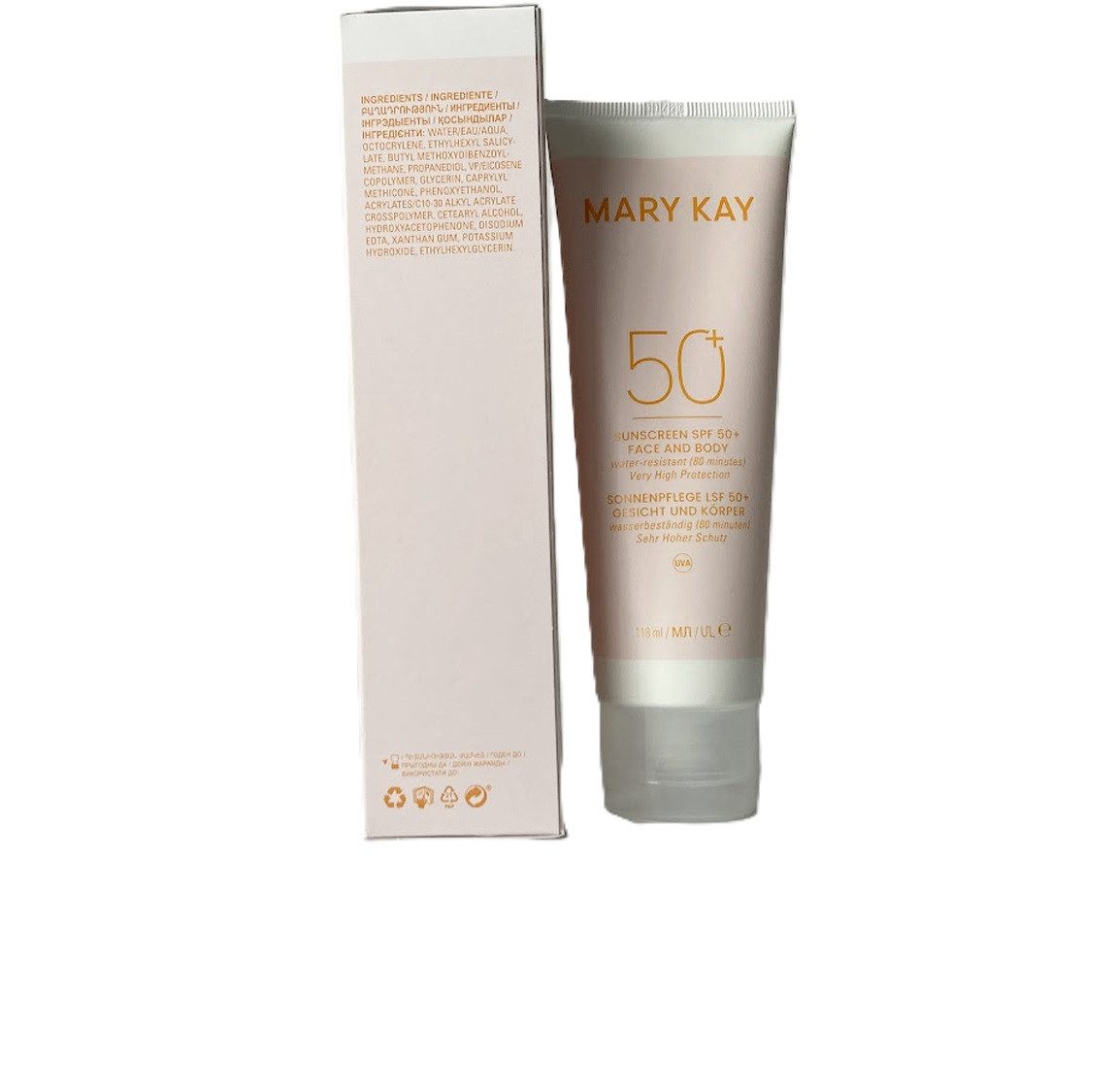 Mary Kay Sonnenschutzcreme Sunscreen LSF 50+ Sonnenpflege für Gesicht und Körper