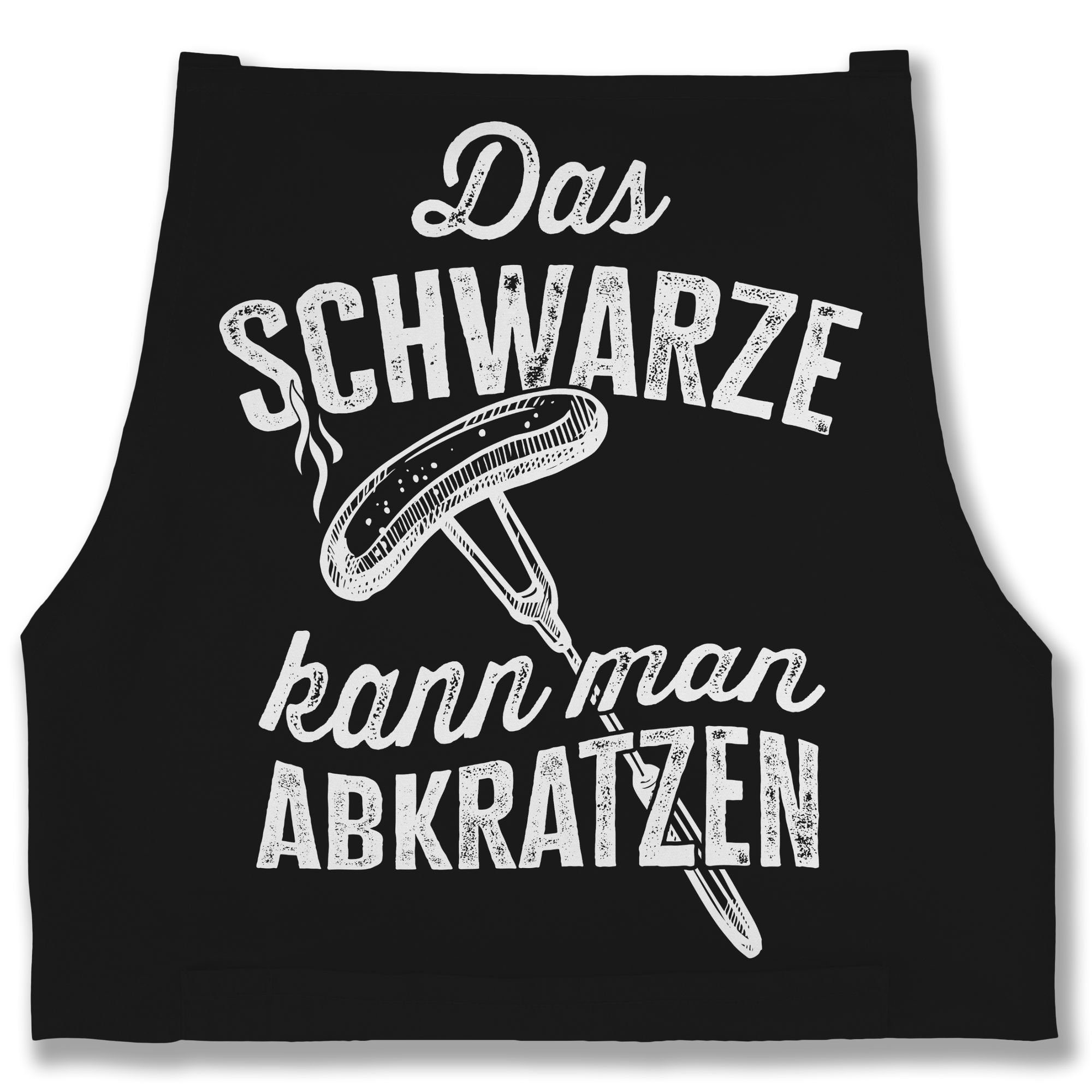 Shirtracer Kochschürze Das Schwarze kann man günstig online kaufen