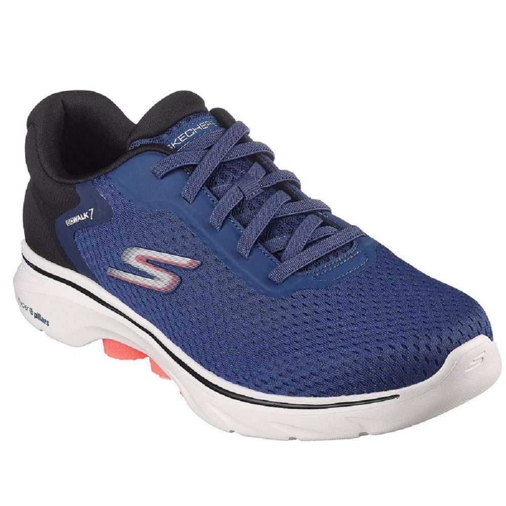 Skechers Go Walk 7 Herren Sneaker Laufschuhe Sportschuhe 216636 NVBK Sneaker Komfort