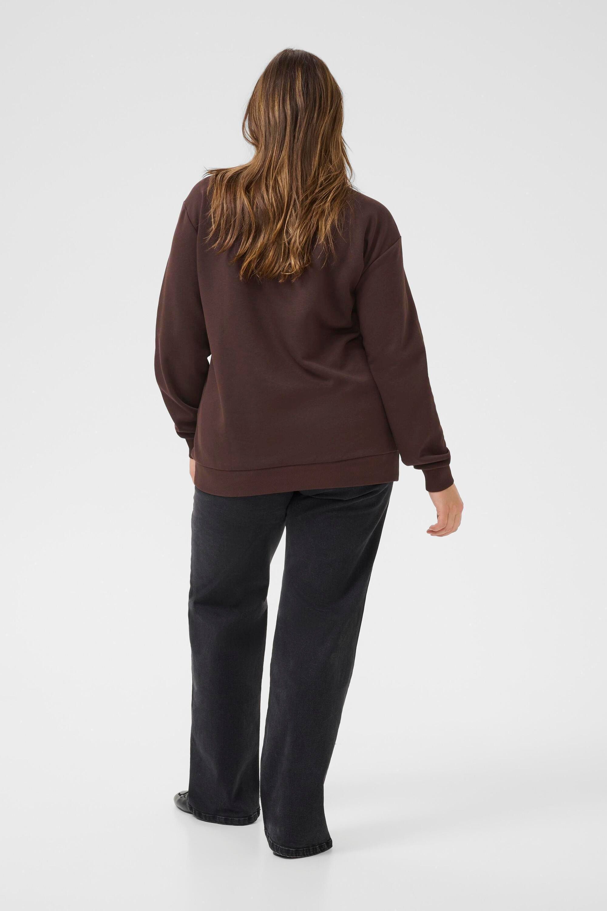 KAFFE Curve Fleecepullover Sweatshirt KCelise plus