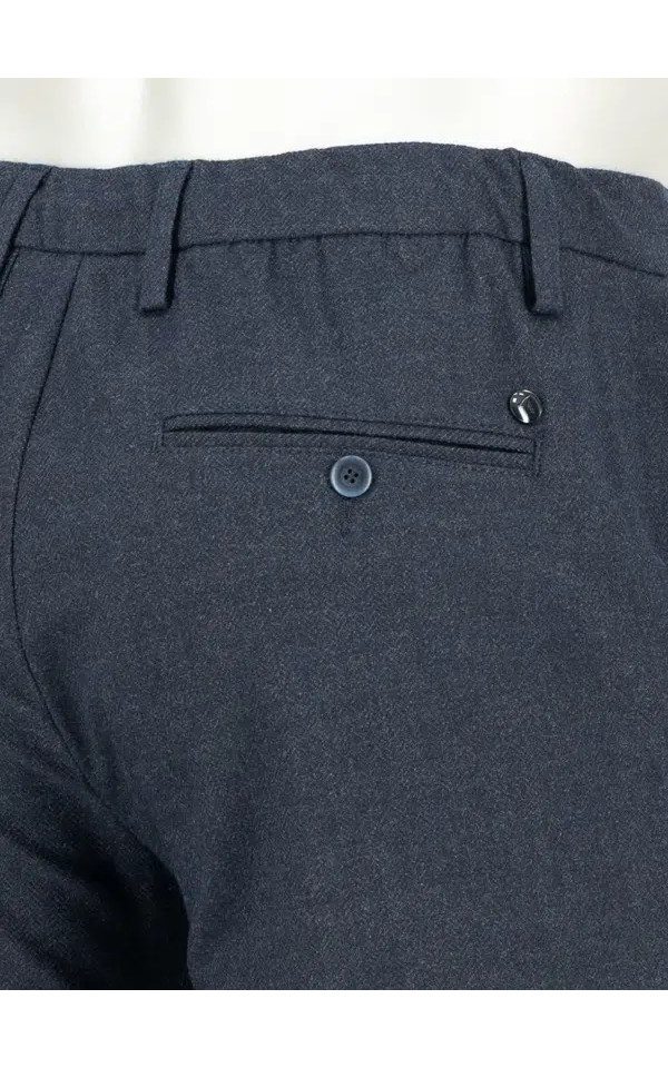 Alberto Stoffhose JUMP - Flannel Herringbone