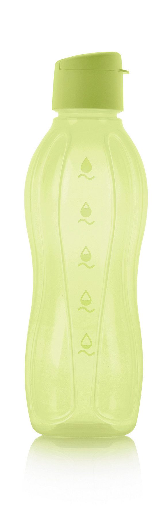 TUPPERWARE Trinkflasche Tupperware EcoEasy Trinkflasche 1 Liter in grün