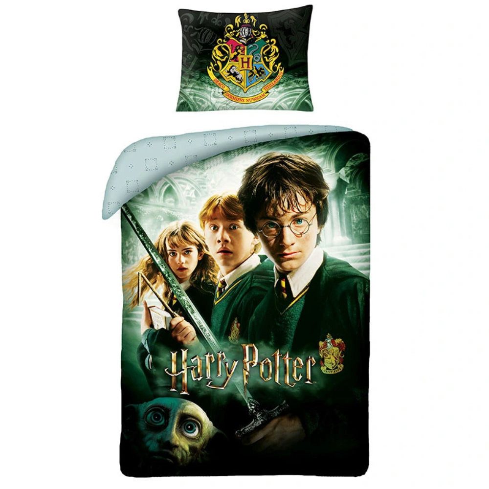 Bettwäsche Harry Potter Film Bettwäsche 2tlg Set 135x200 80x80 cm