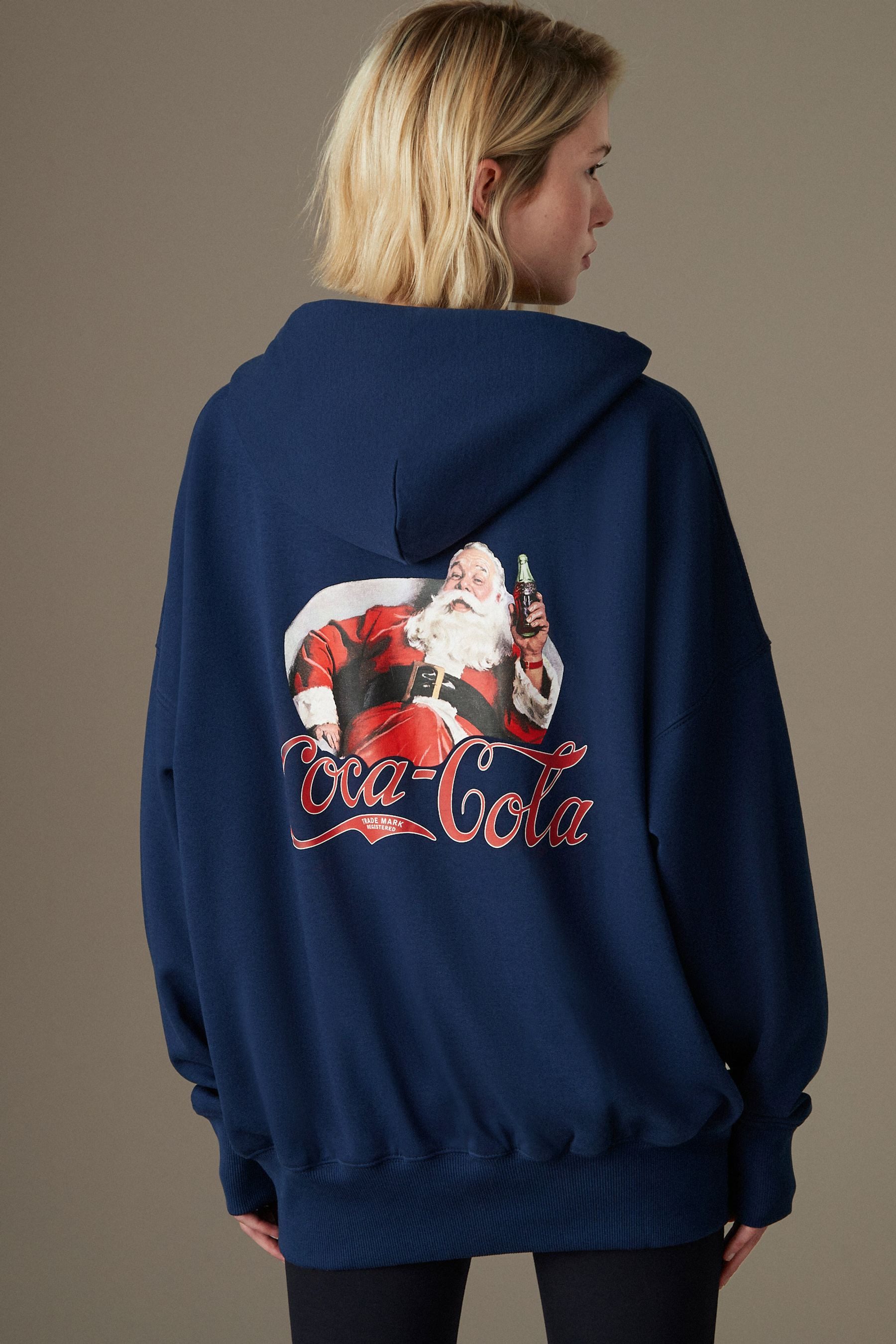 Next Kapuzensweatshirt Lizenziertes Sweatshirt, Coca Cola, Kurzgröße (1-tlg)