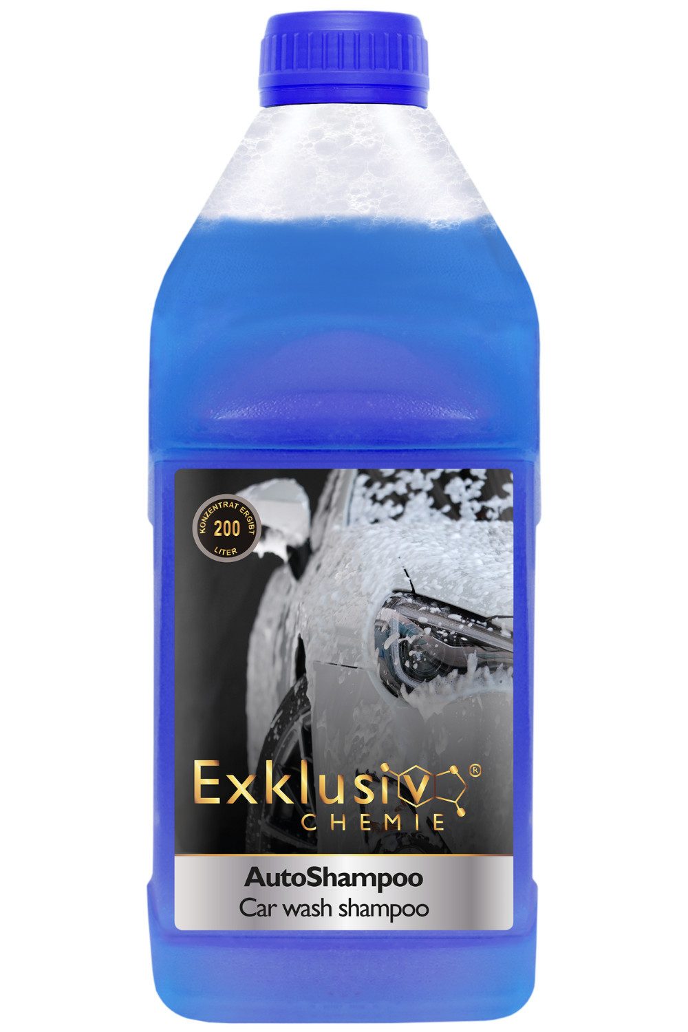 Exklusiv Chemie GmbH Autoshampoo Konzentrat Autoshampoo (Konzentrat ergibt 200 Liter pH-neutral & Hochkonzentriert)