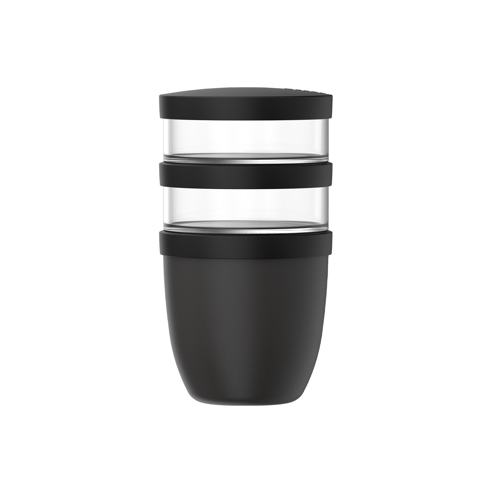 Mepal Lunchbox Ellipse Lunchpot 500 ml + 2x 200 ml, Kunststoff, (1-tlg), Spülmaschinengeeignet, Mikrowellenfest