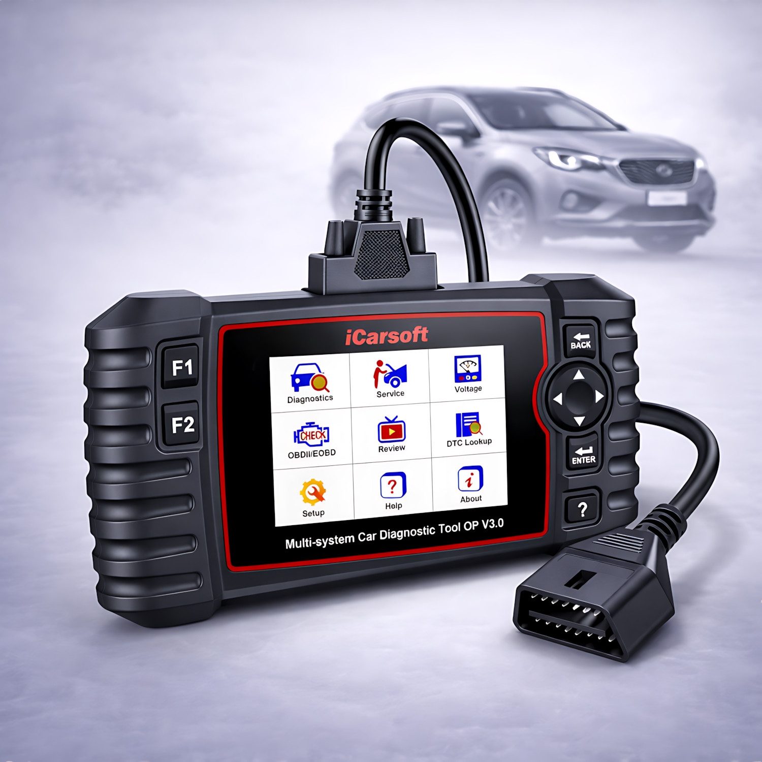iCarsoft OBD2-Diagnosegerät OP V 3.0 für Opel Vauxhall + Updates