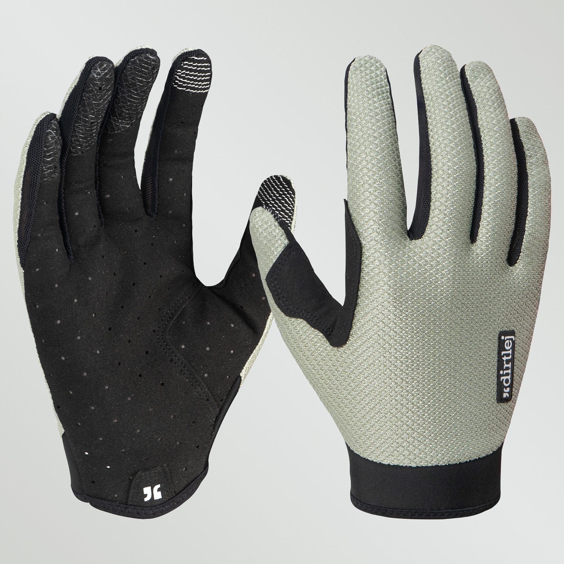Dirtlej Fahrradhandschuhe MTB gloves light moss