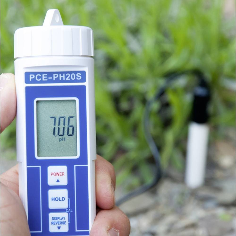 PCE Instruments Wasserzähler Boden pH-Meter / pH-Messgerät PCE-PH20S