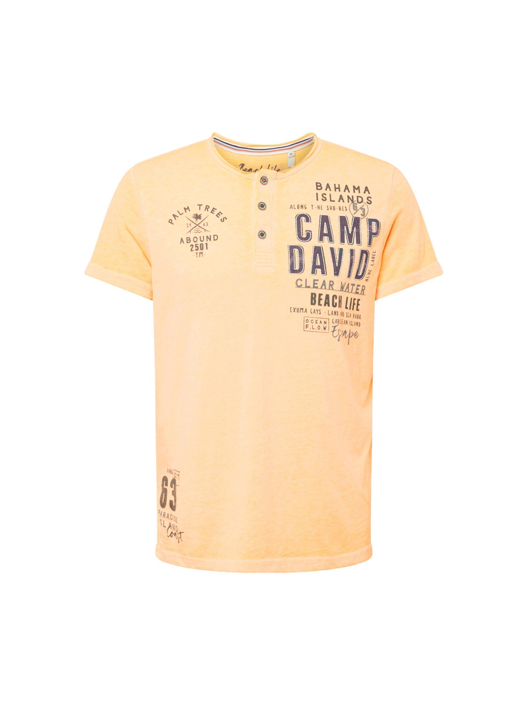 CAMP DAVID T-Shirt (1-tlg) sunset neon | T-Shirts
