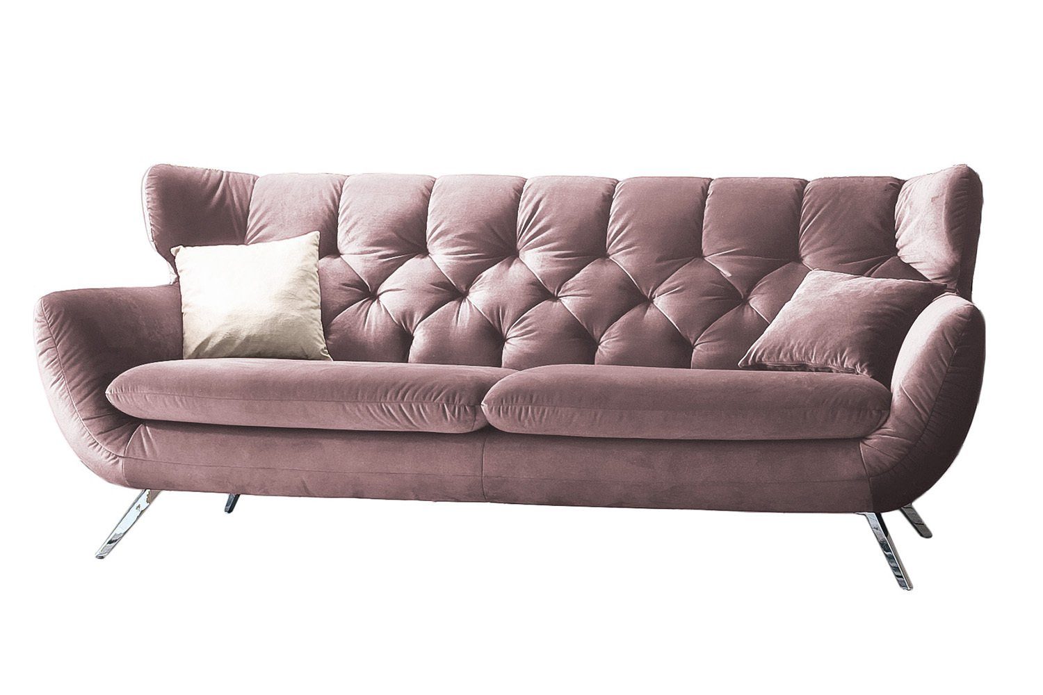 KAWOLA Sofa CHARME, 2-Sitzer Farben od. Velvet Cord, 2,5-Sitzer, versch. od