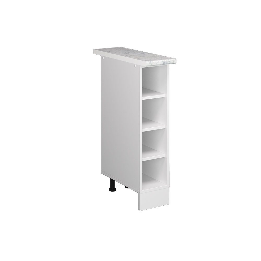 Vicco Unterschrank R-Line, Weiß/Weiß, 20 cm, günstig online kaufen