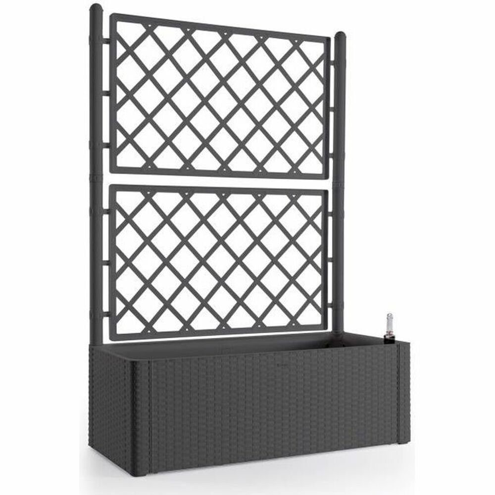 Stefanplast Rankgitter Stefanplast Selbstbewässerndes Pflanzgefäß Natural Deluxe rechteckig 1