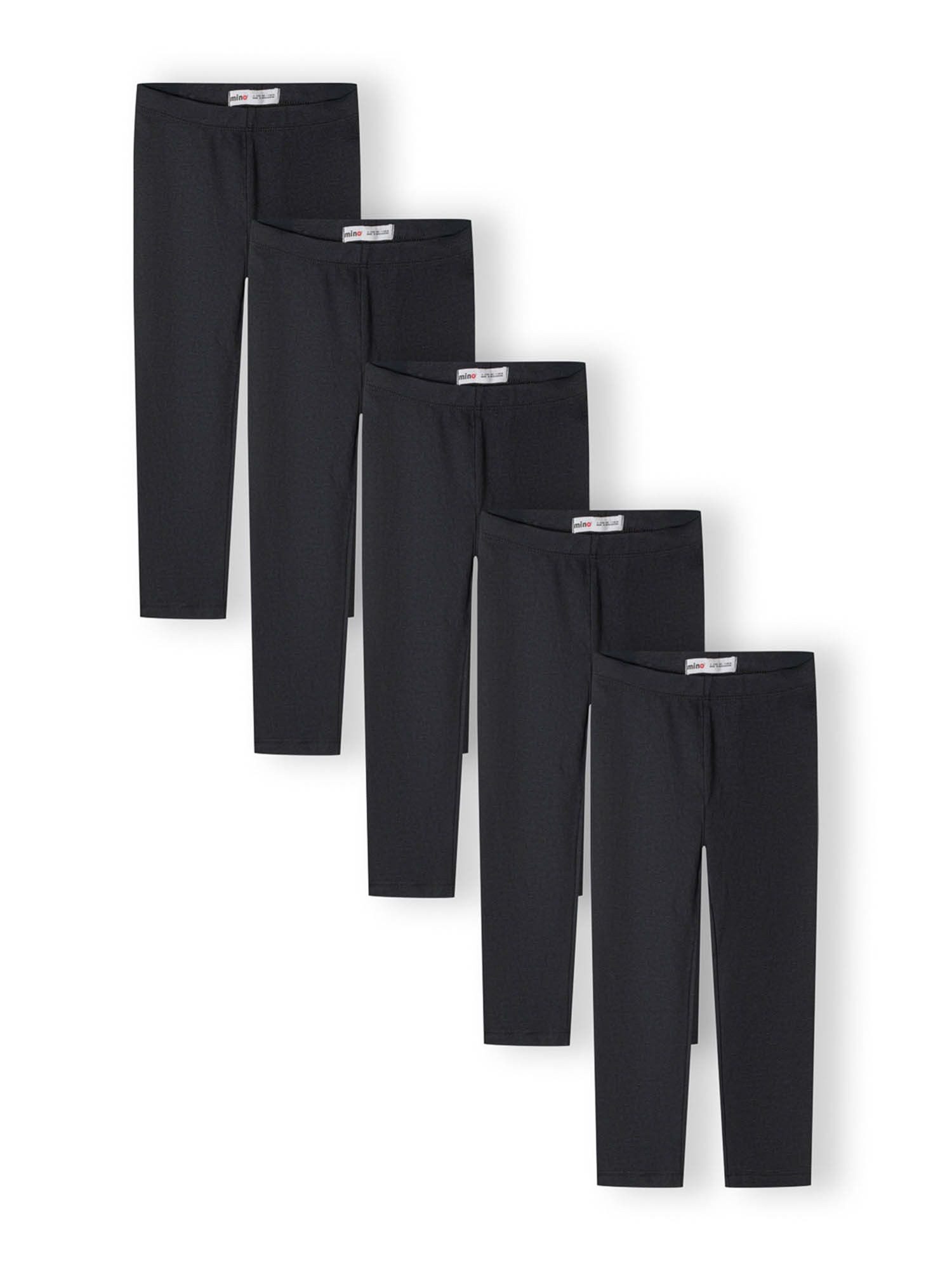 MINOTI Leggings 5er-Pack von Leggings mit Stretch und elastischem Bund (9m-8y) (5-er Pack) trendiges Design