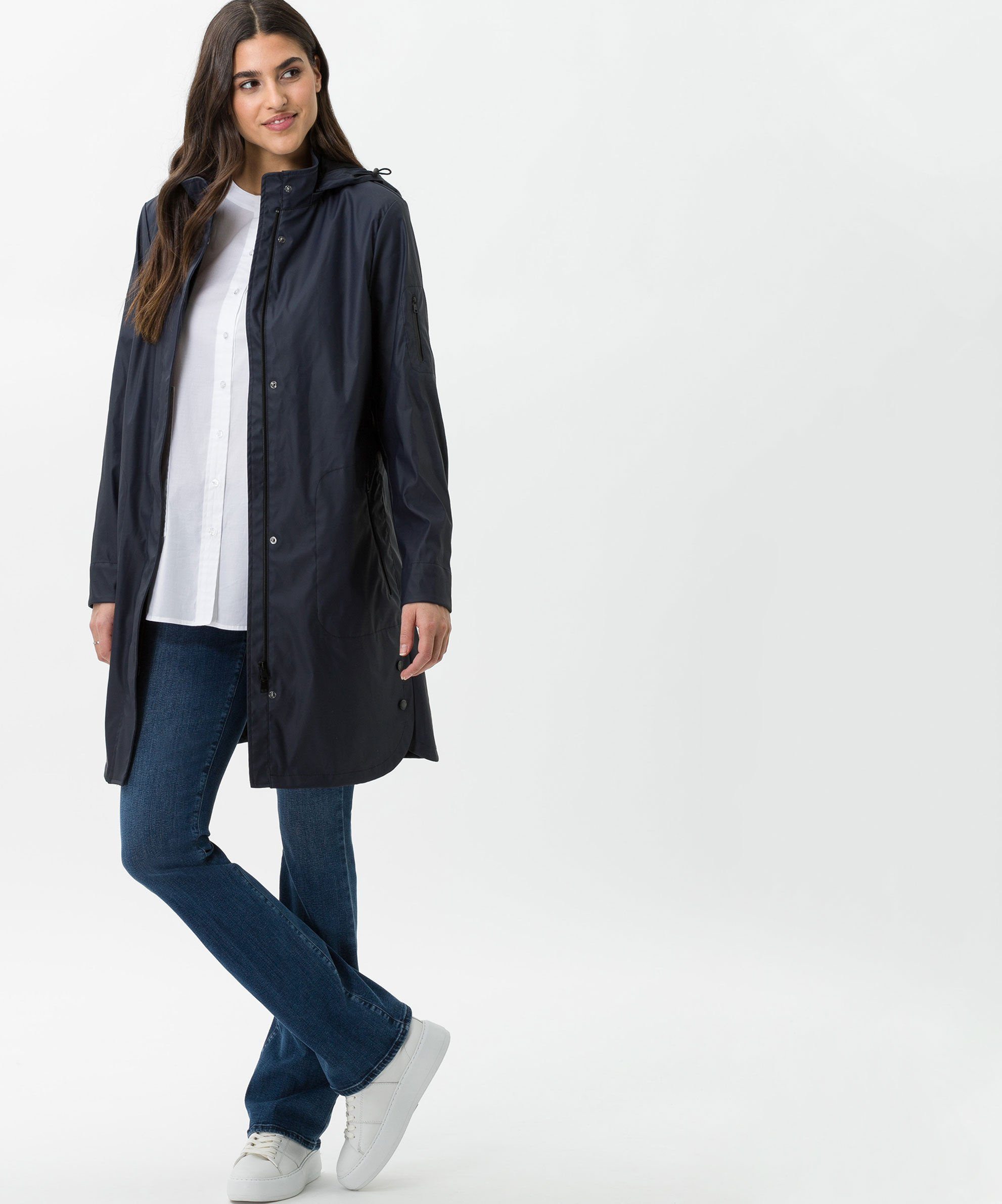 Brax Klassische Bluse Bluse in trendiger Silhouette