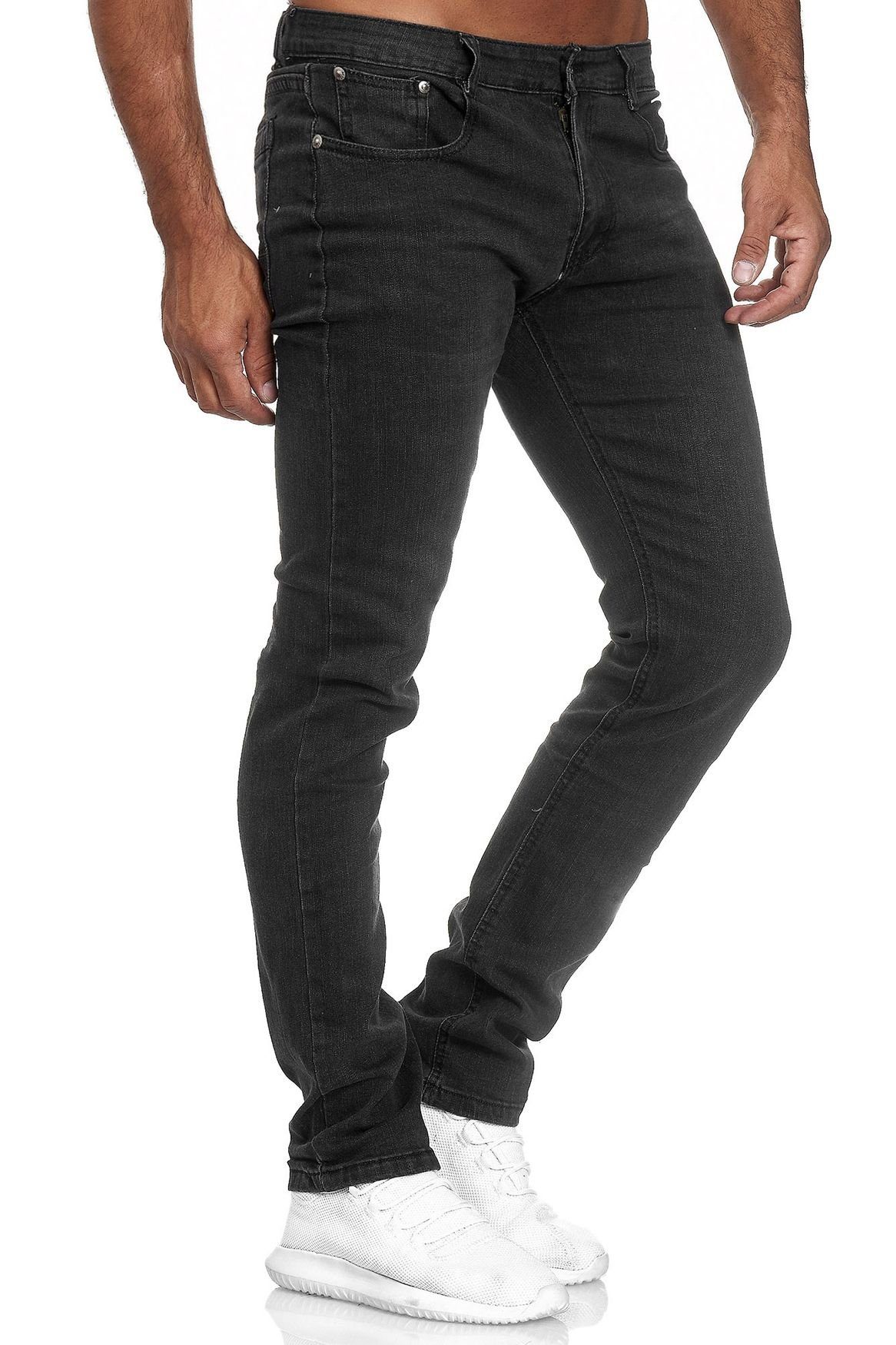 Giani 5 Slim-fit-Jeans »Herren Jeans Hose Klassisch Denim Slim Fit« (1-tlg)  2847 in Schwarz online kaufen | OTTO