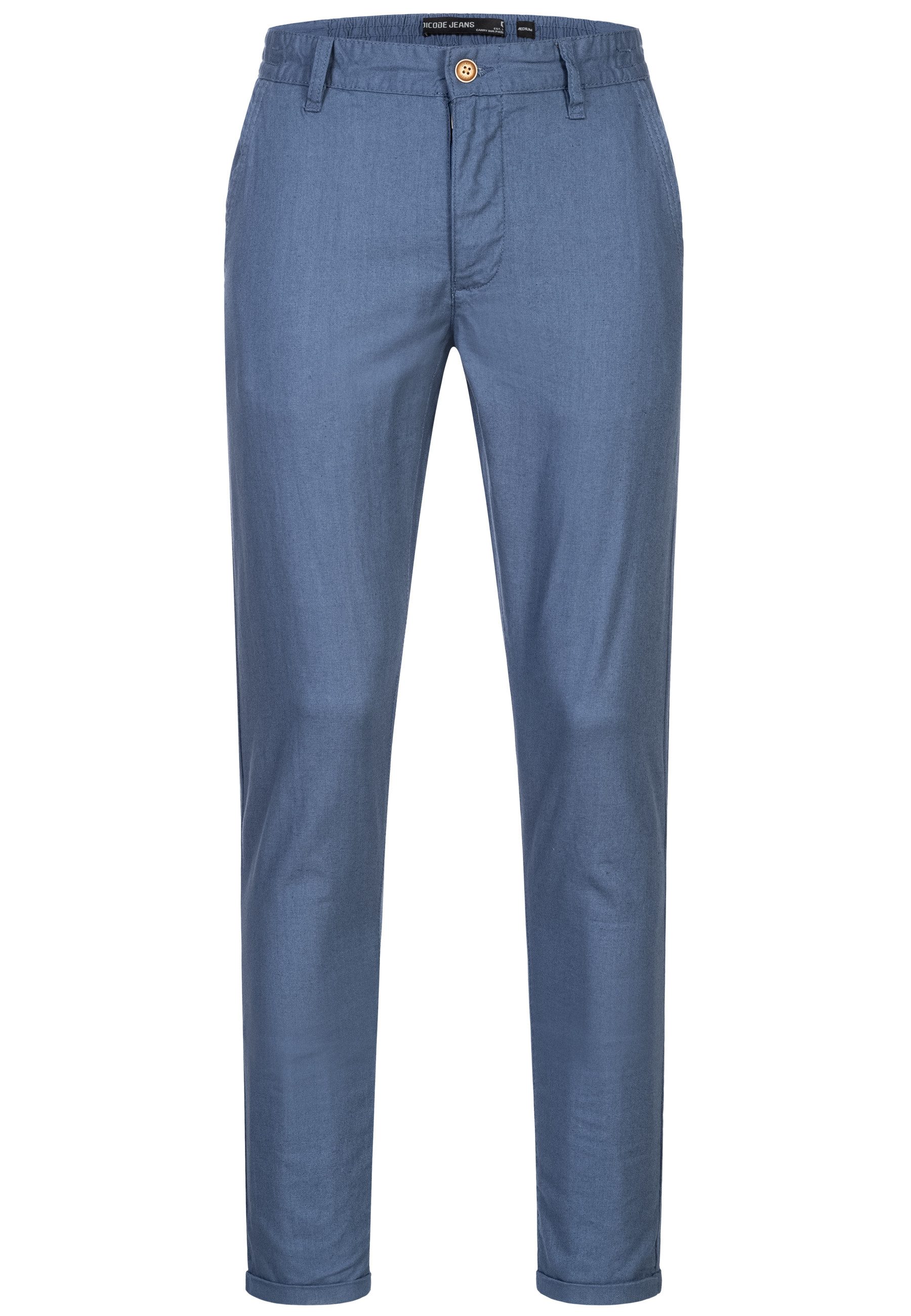 Indicode Leinenhose Herren Haverfield Sommerhose Leinen Herrenhose mit 4 Ta günstig online kaufen