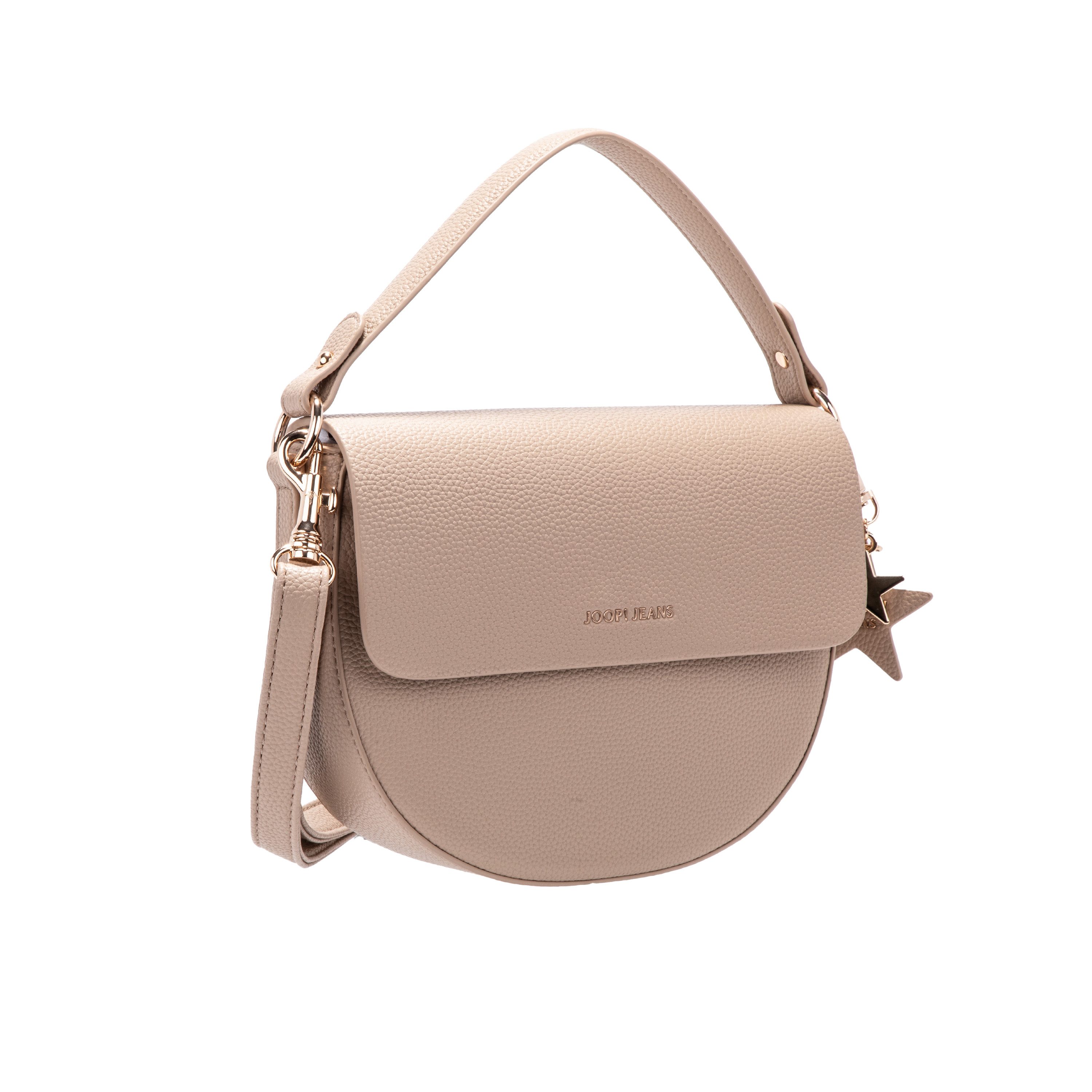 Joop Jeans Schultertasche salve kaley shoulderbag mvf (Set, Mit abnehmbarem Schlüsselanhänger), Damen Umhängetasche, Handtasche, mit Logoschriftzug