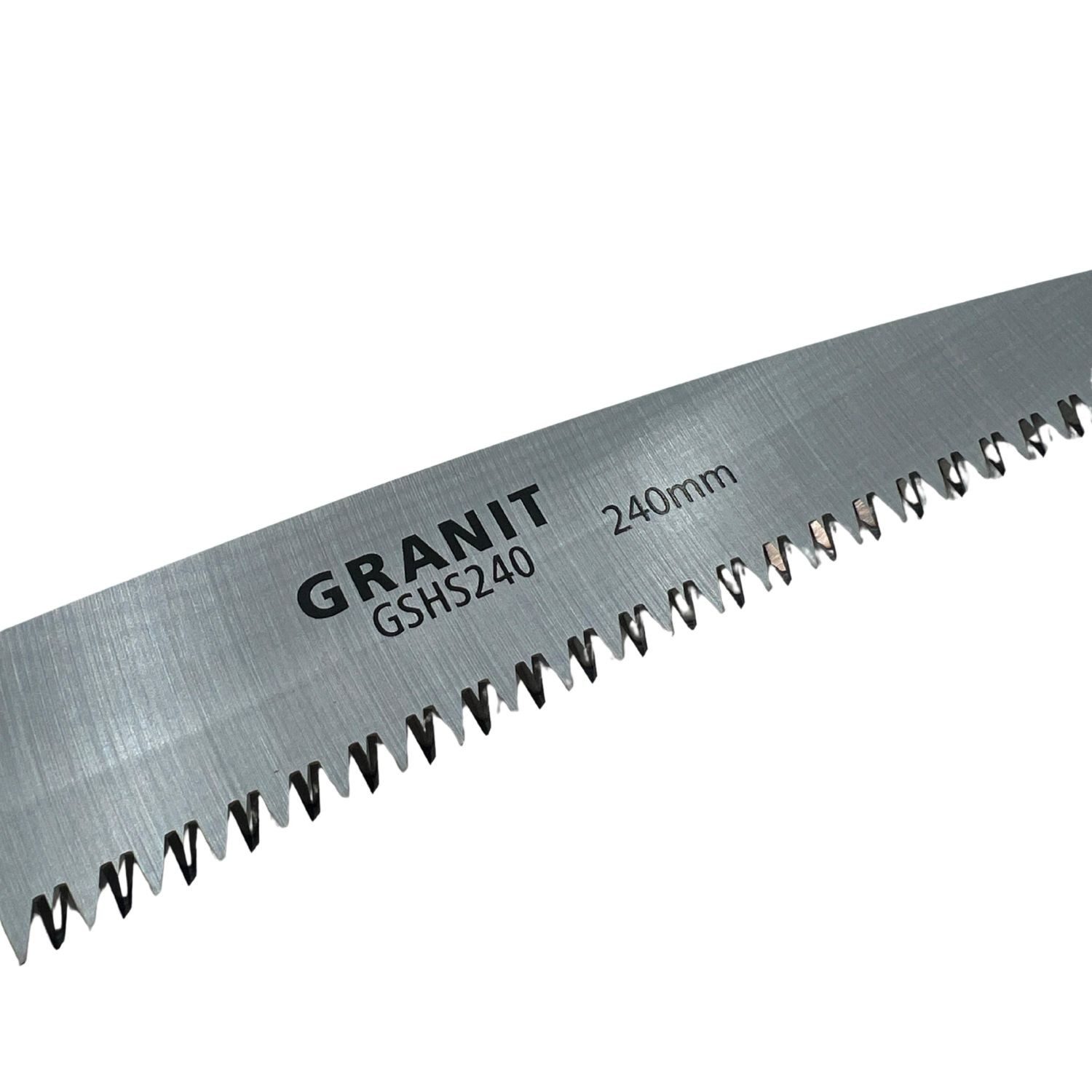 Uzman Gartensäge Astsäge mit Schwerttasche aus gehärtetem Stahl 330 - 240mm (Säge + Schwerttasche), Gehärtetes Stahlblatt, Ergonomischer Griff, Für Garten und Forst
